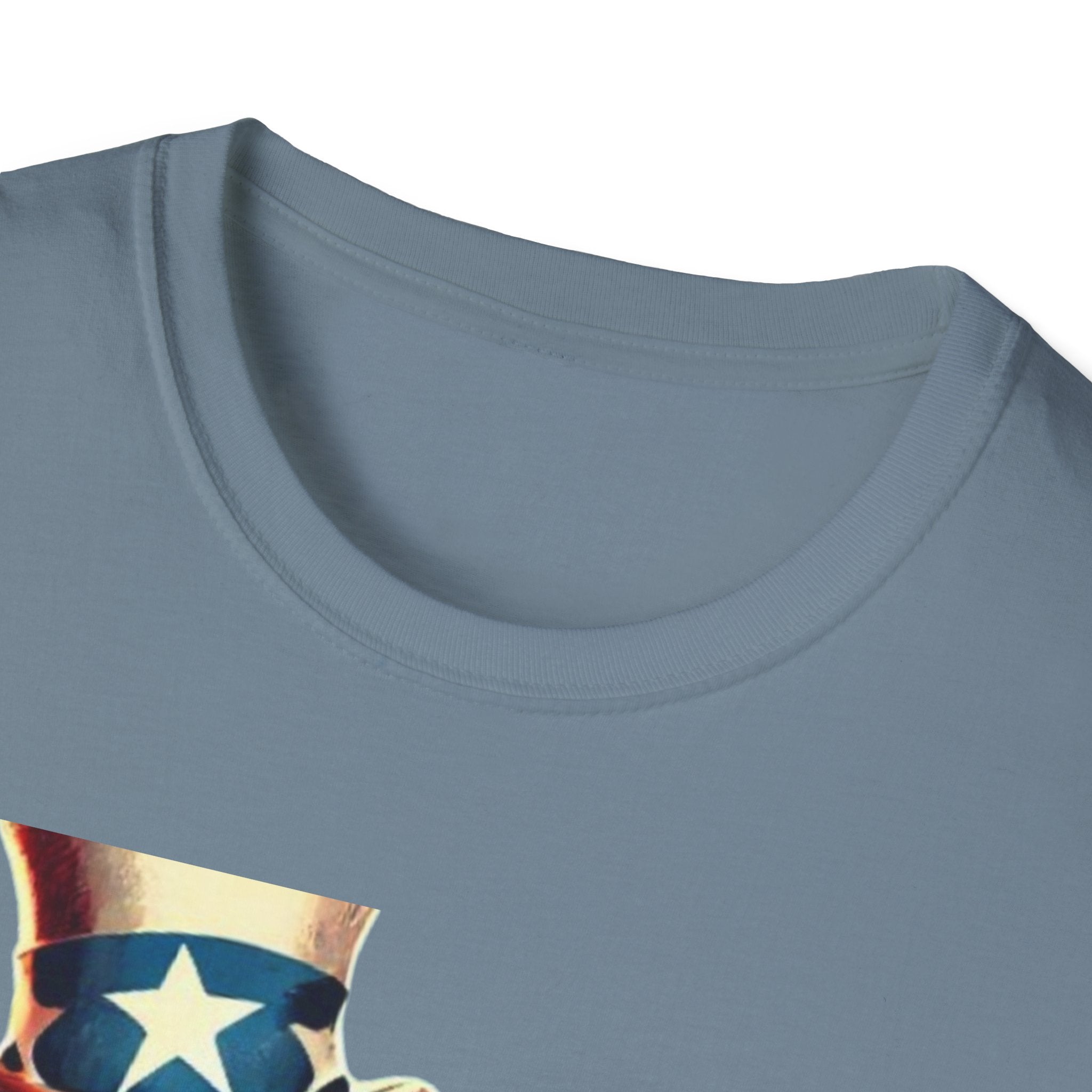 Patriotic Uncle Sam Unisex Softstyle T-Shirt