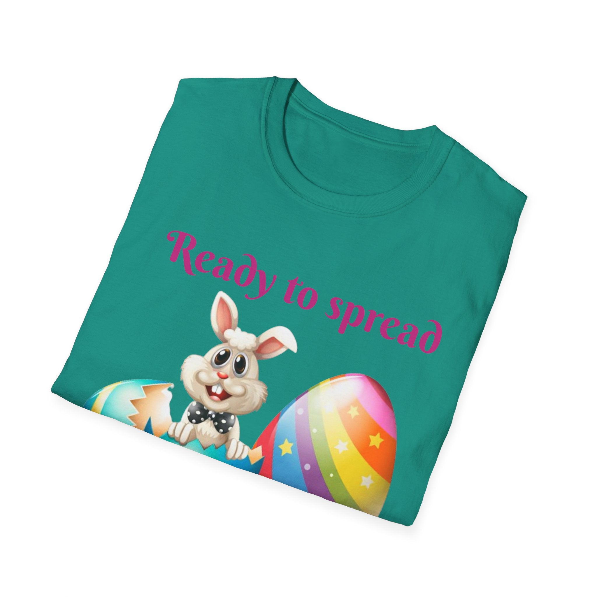 Ready To Spread Some Springtime Cheer Bunny Unisex Softstyle T-Shirt
