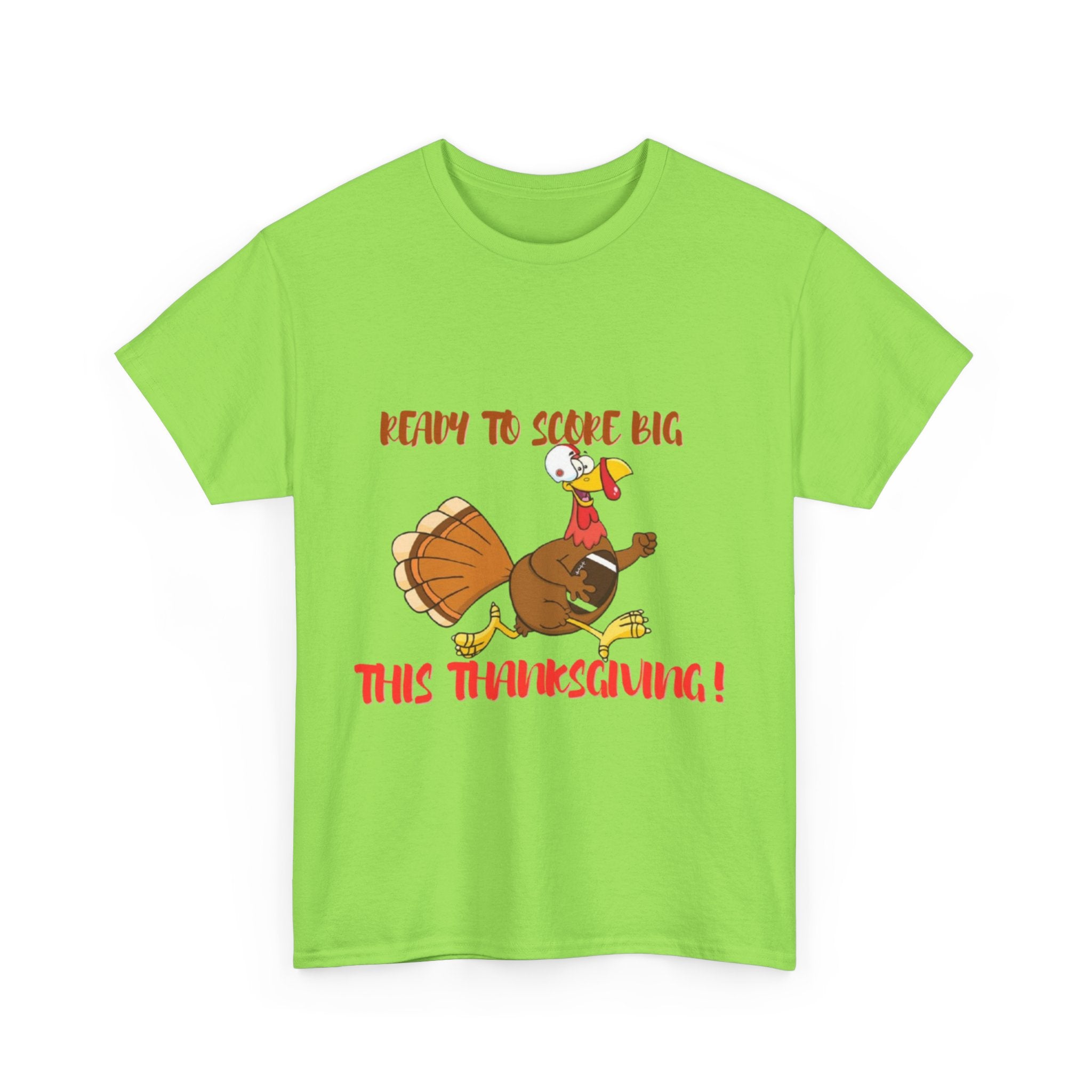 Ready To Score Big This Thanksgiving Unisex Heavy Cotton T-Shirt