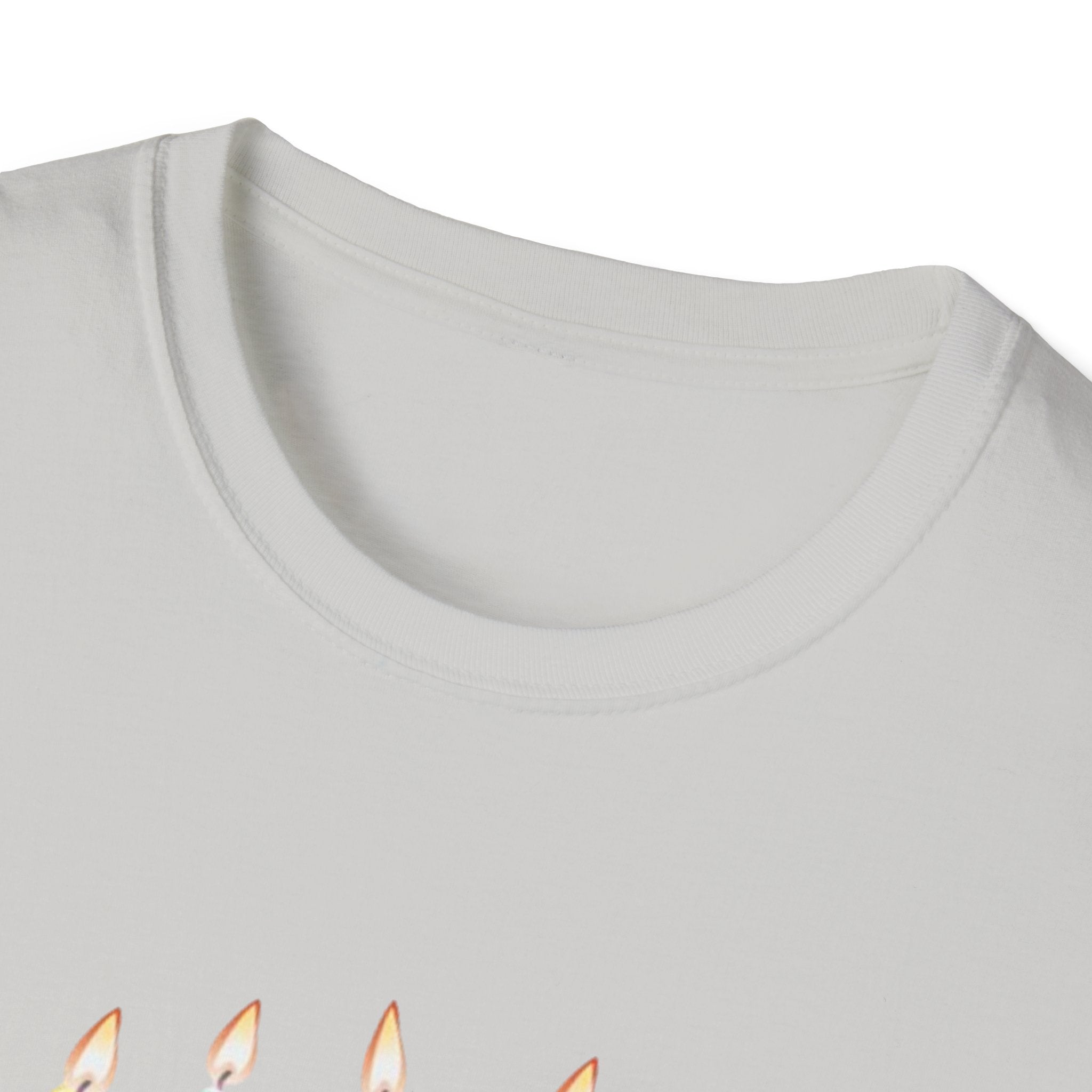 Happy Birthday Cake Unisex Softstyle T-Shirt-Personalize It!