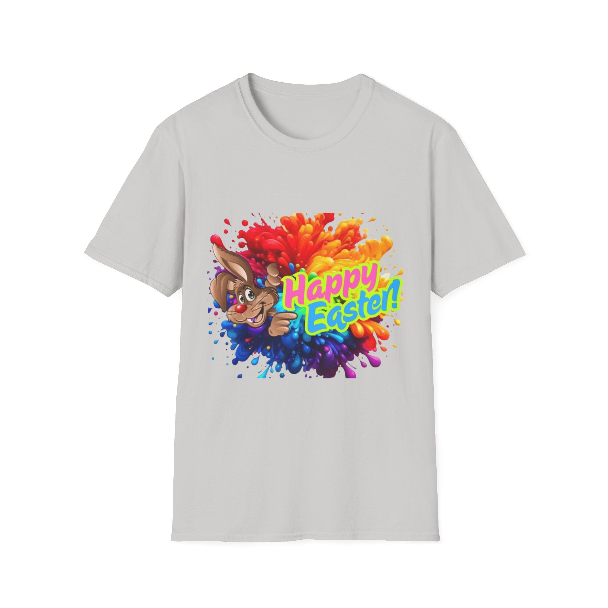 Happy Easter Bunny Unisex Softstyle T-Shirt