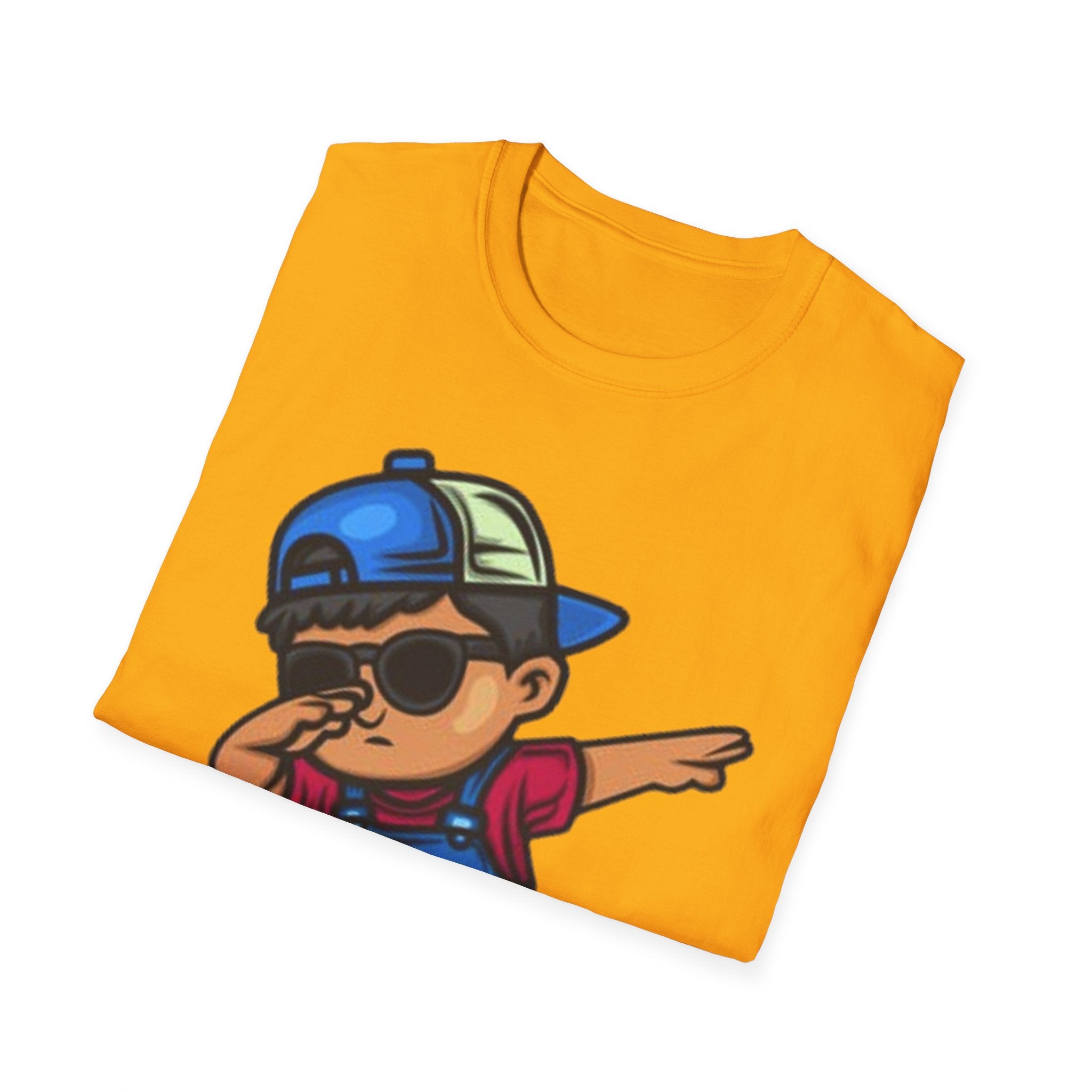 Cool Kid Dabbing Unisex Softstyle T-Shirt