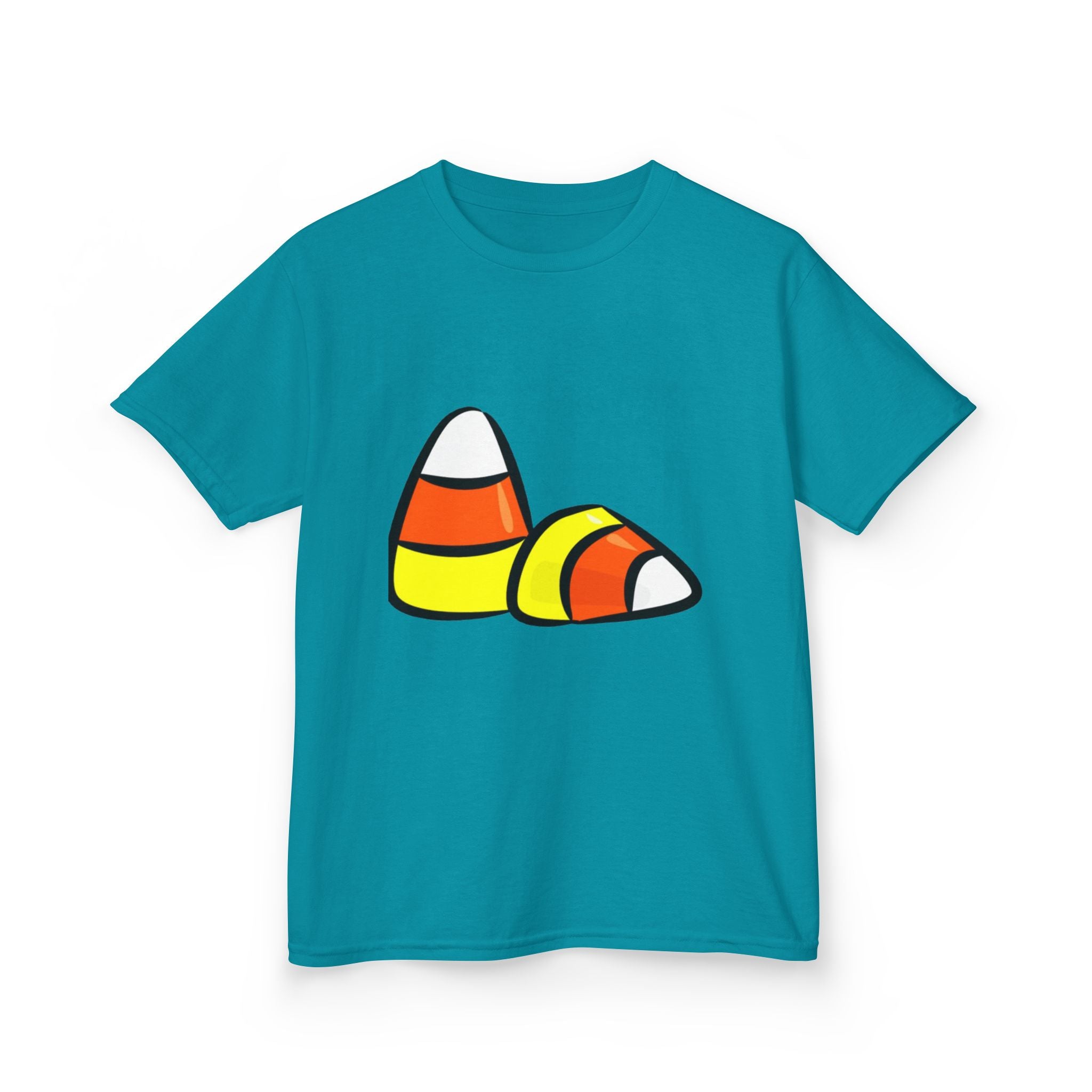 Halloween Candy Corn Kids Heavy Cotton™ Short Sleeve T-Shirt