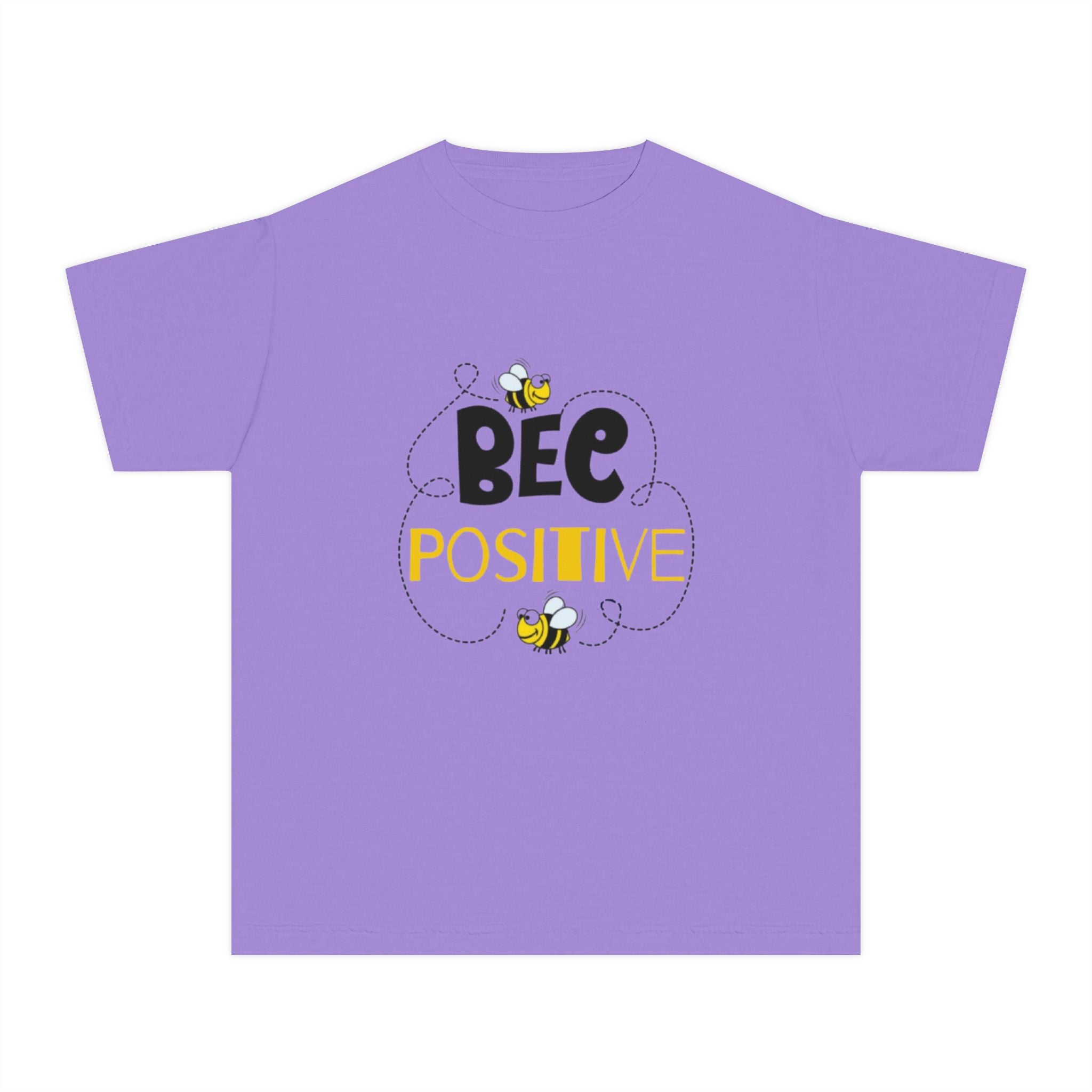 Bee Positive Youth Short Sleeve Midweight T-Shirt