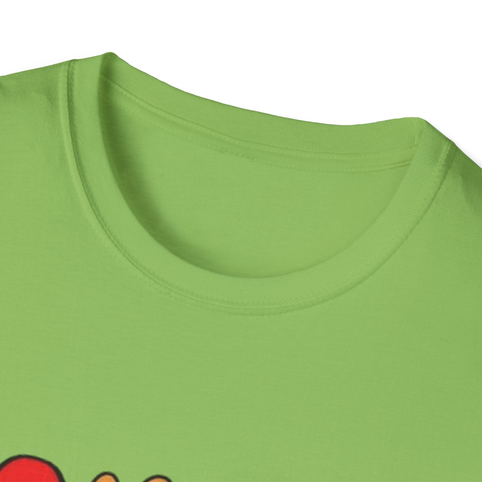 Dabbing Christmas Turkey Unisex Softstyle T-Shirt