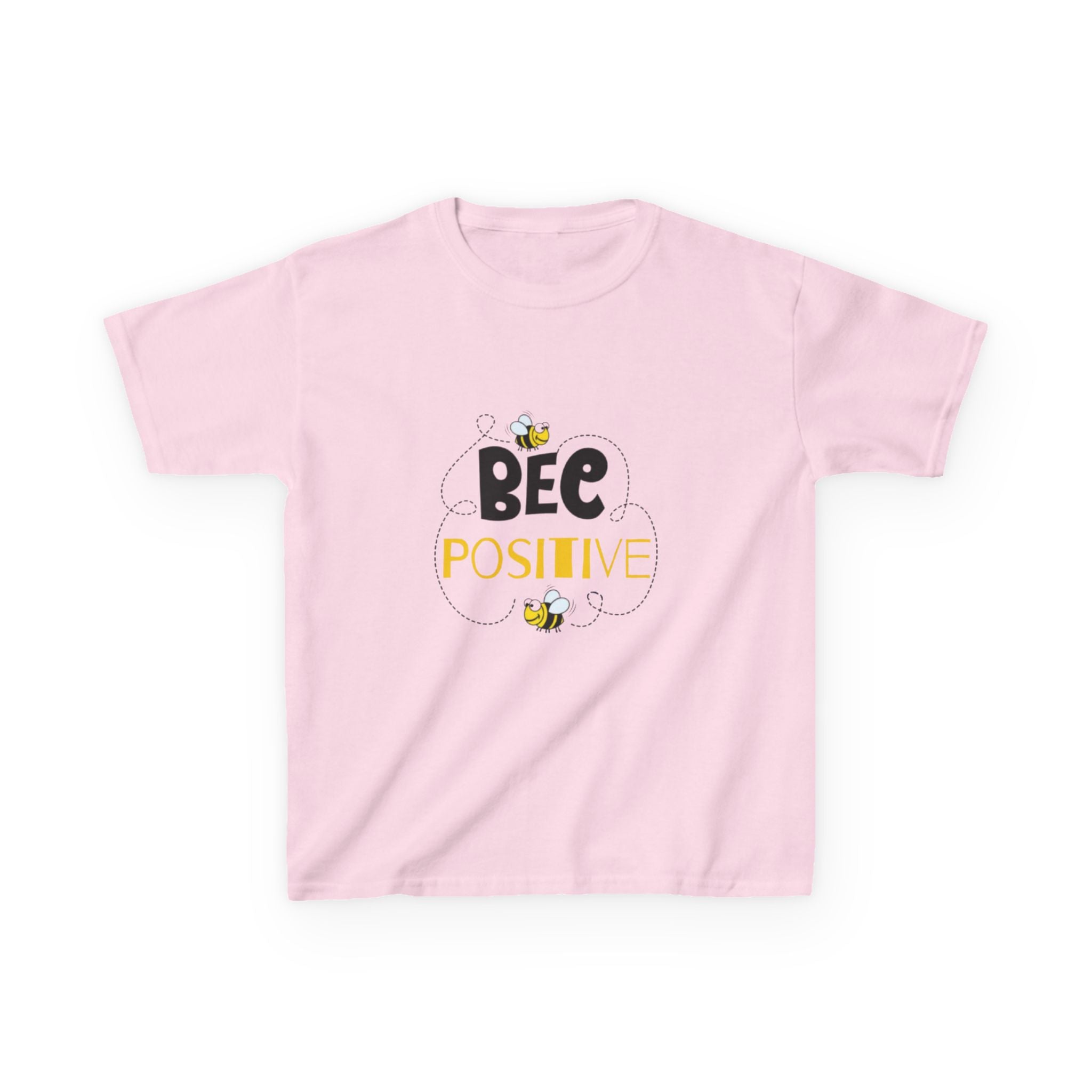 Bee Positive Kids Heavy Cotton T-Shirt