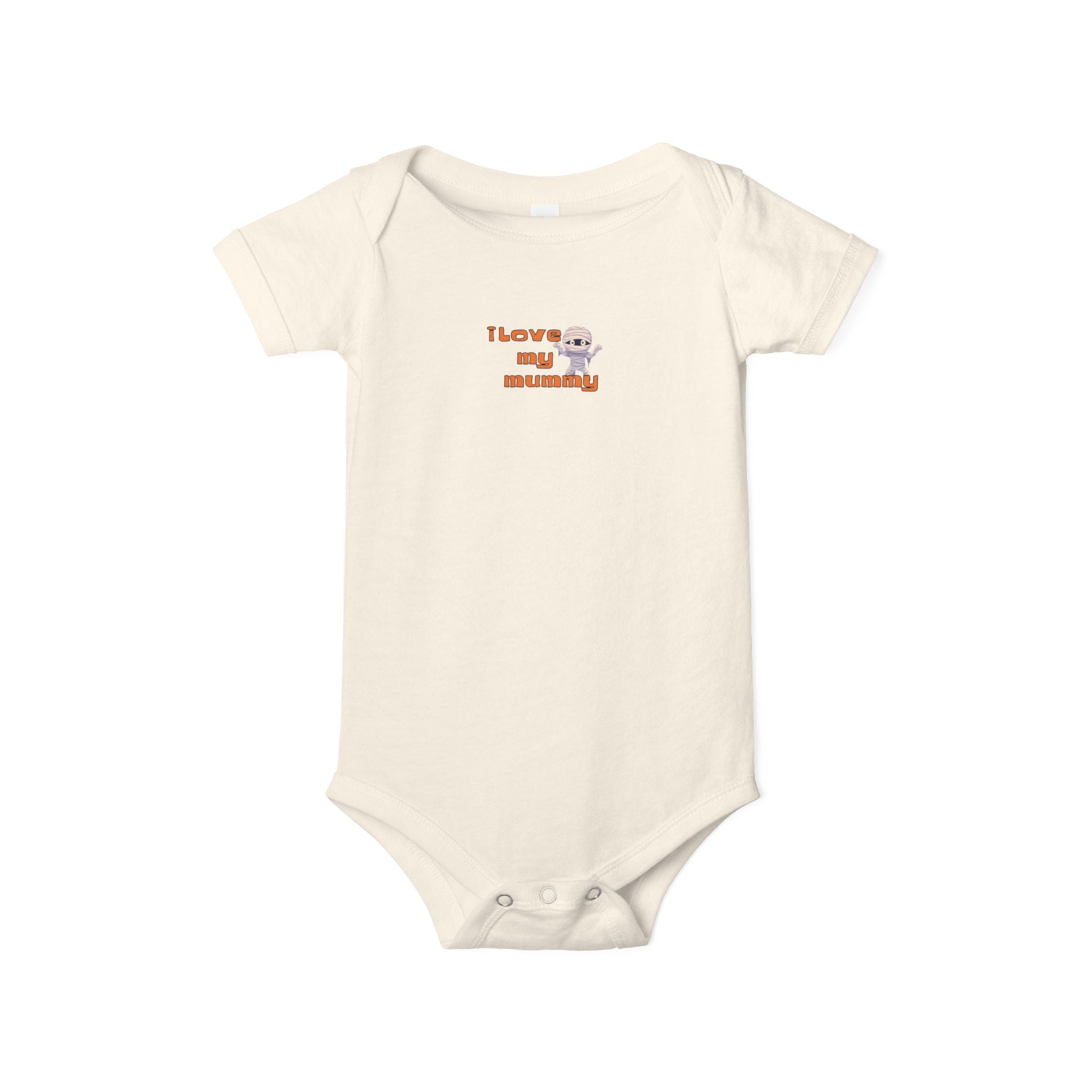 I Love My Mummy Infant Jersey One-Piece Bodysuit
