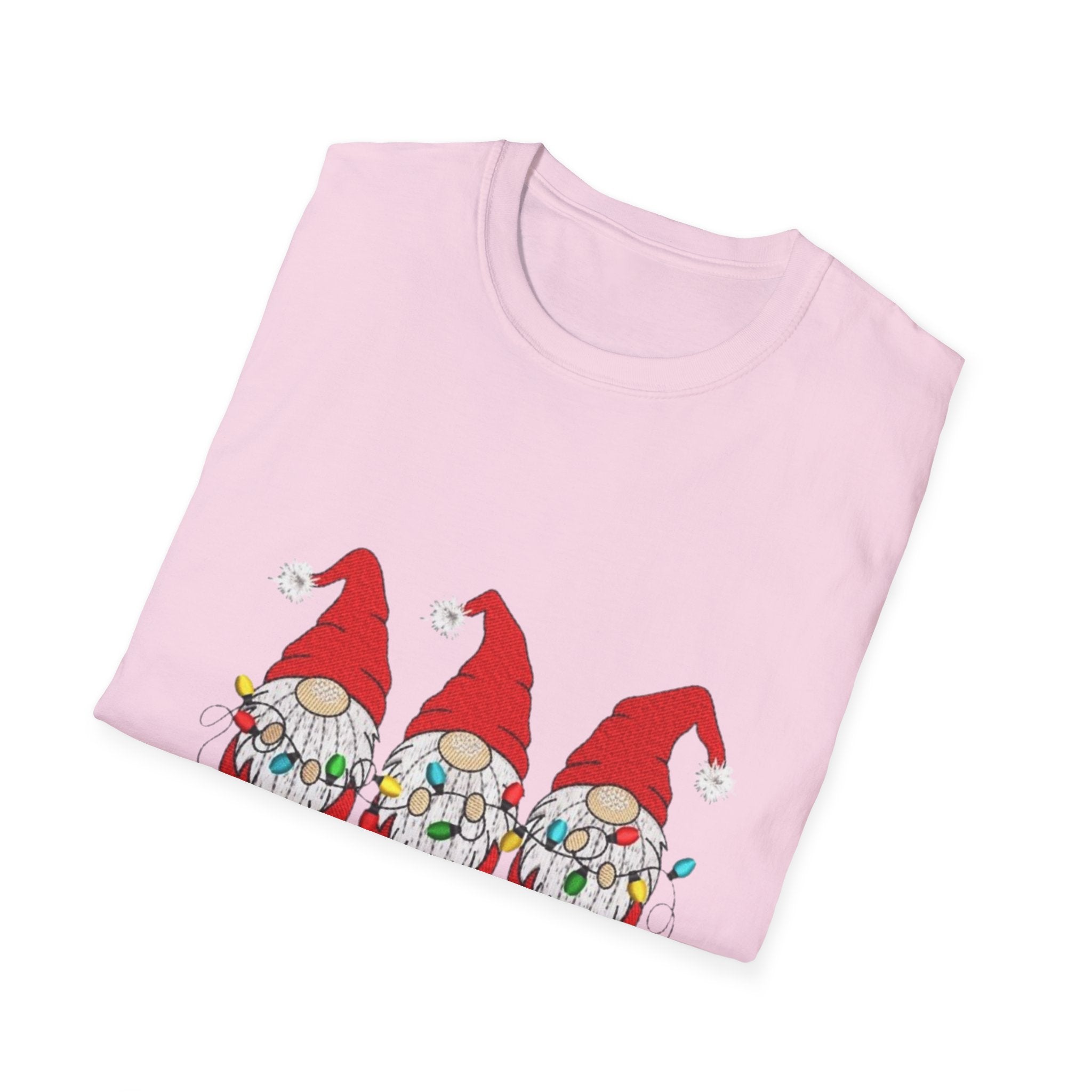 Let's Get Lit Gnome Unisex Softstyle T-Shirt
