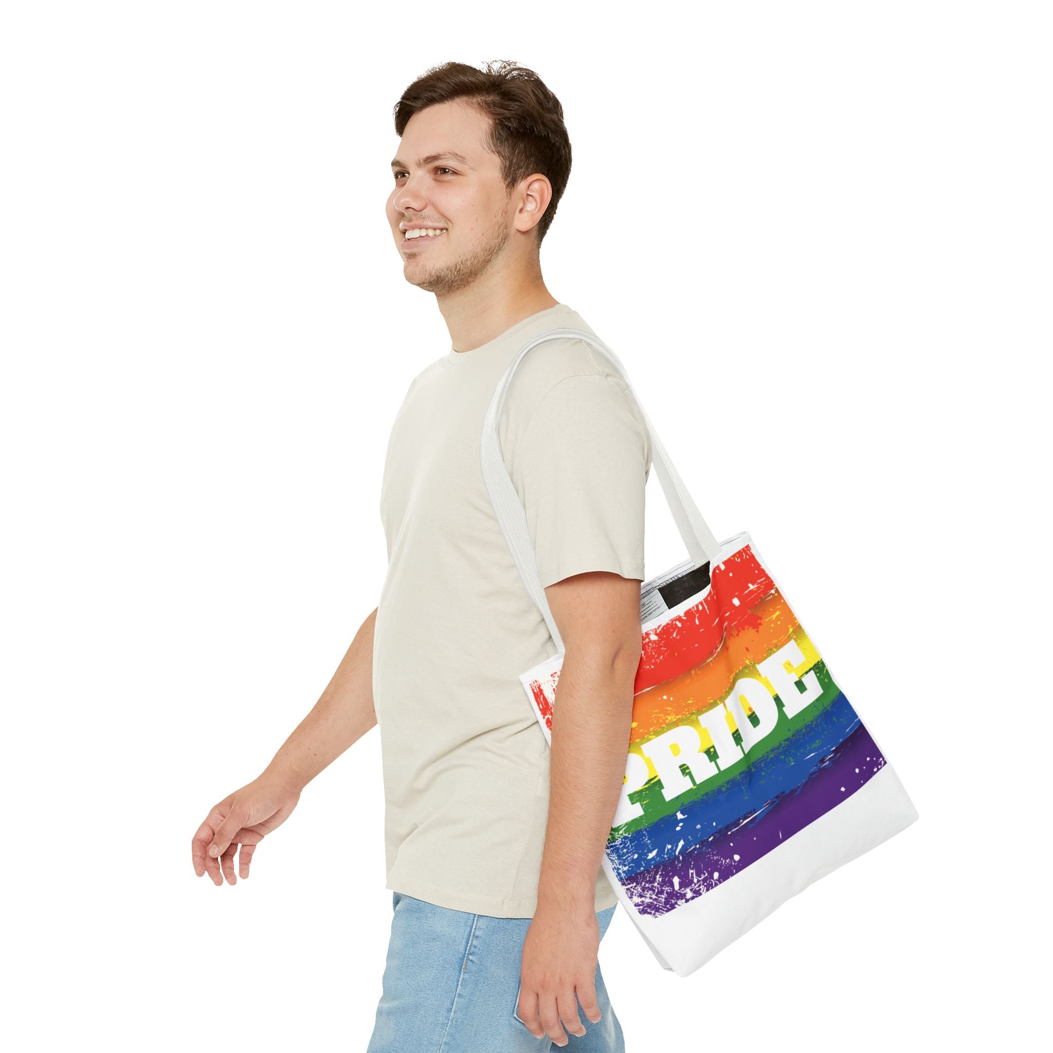 Pride Rainbow Eco-Friendly Tote Bag