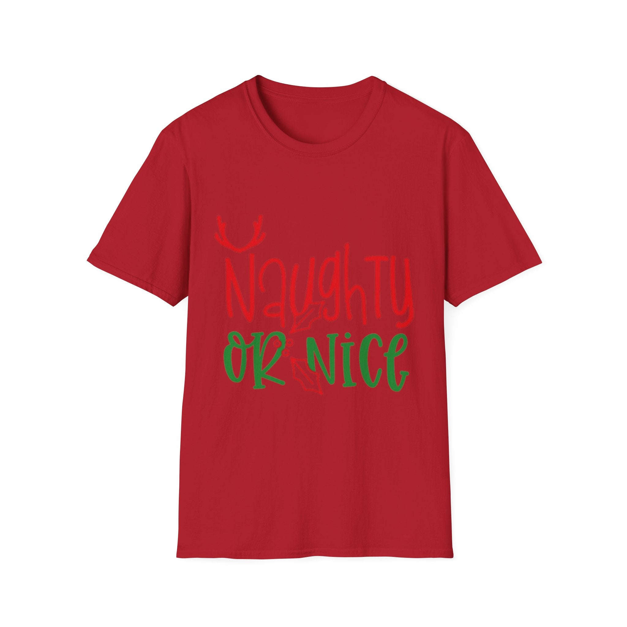 Naughty Or Nice Unisex Softstyle T-Shirt
