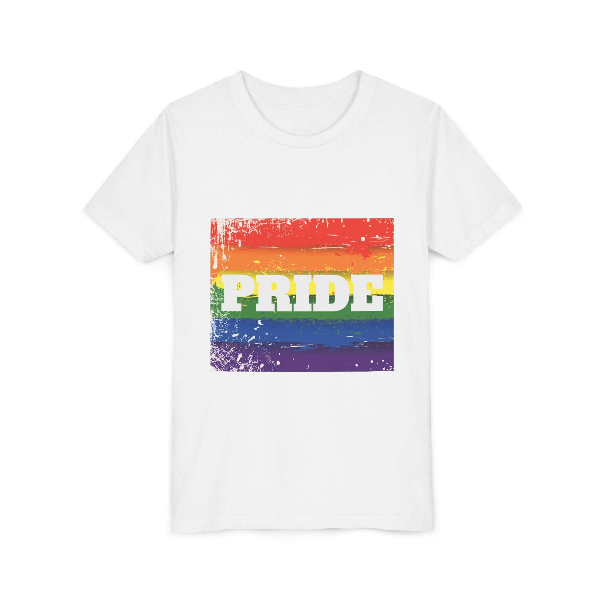Pride Rainbow Youth Short Sleeve T-Shirt