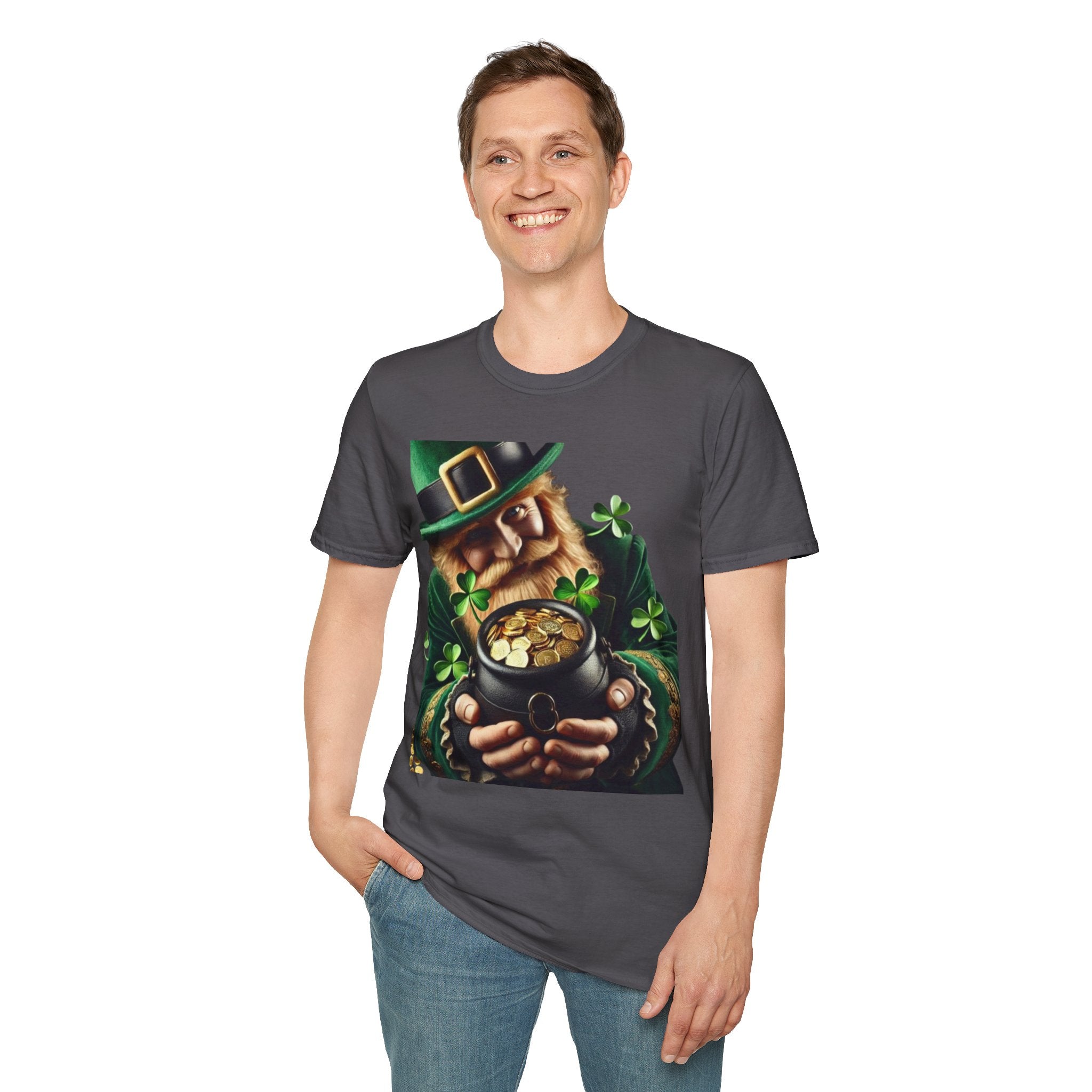 Lucky Leprechaun Unisex Softstyle T-Shirt