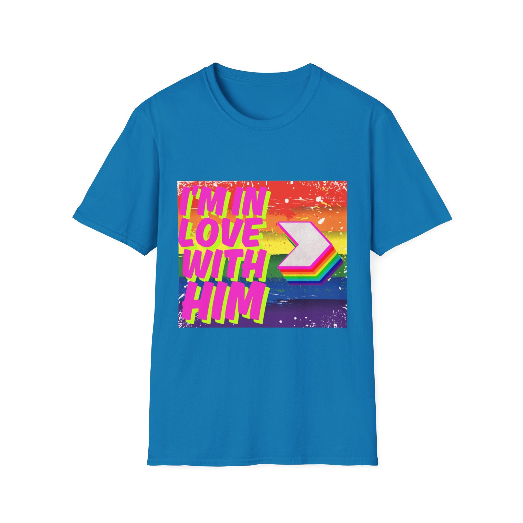 I'm In Love With Him Unisex Softstyle T-Shirt