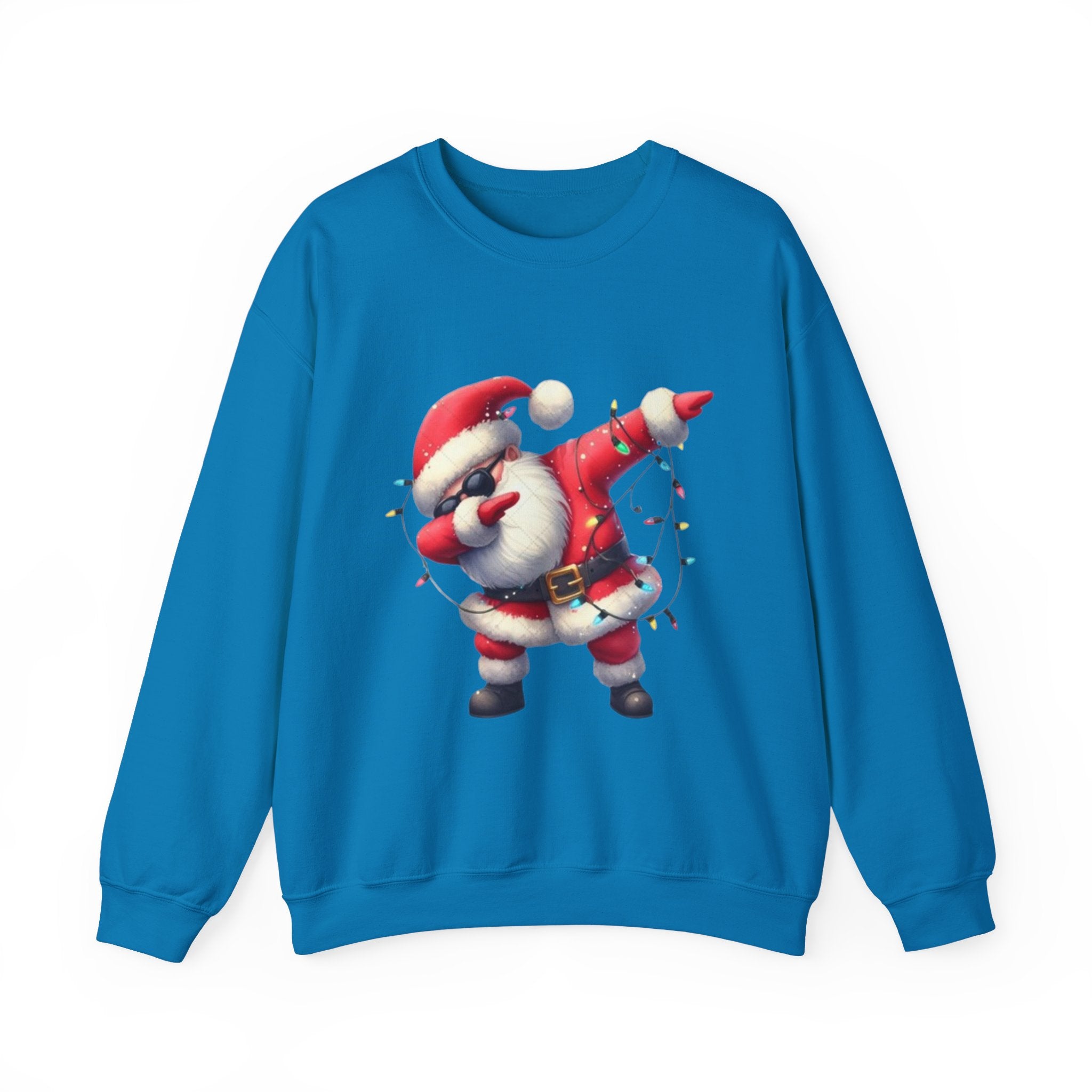 Santa Dabbing Unisex Heavy Blend™ Crewneck Sweatshirt