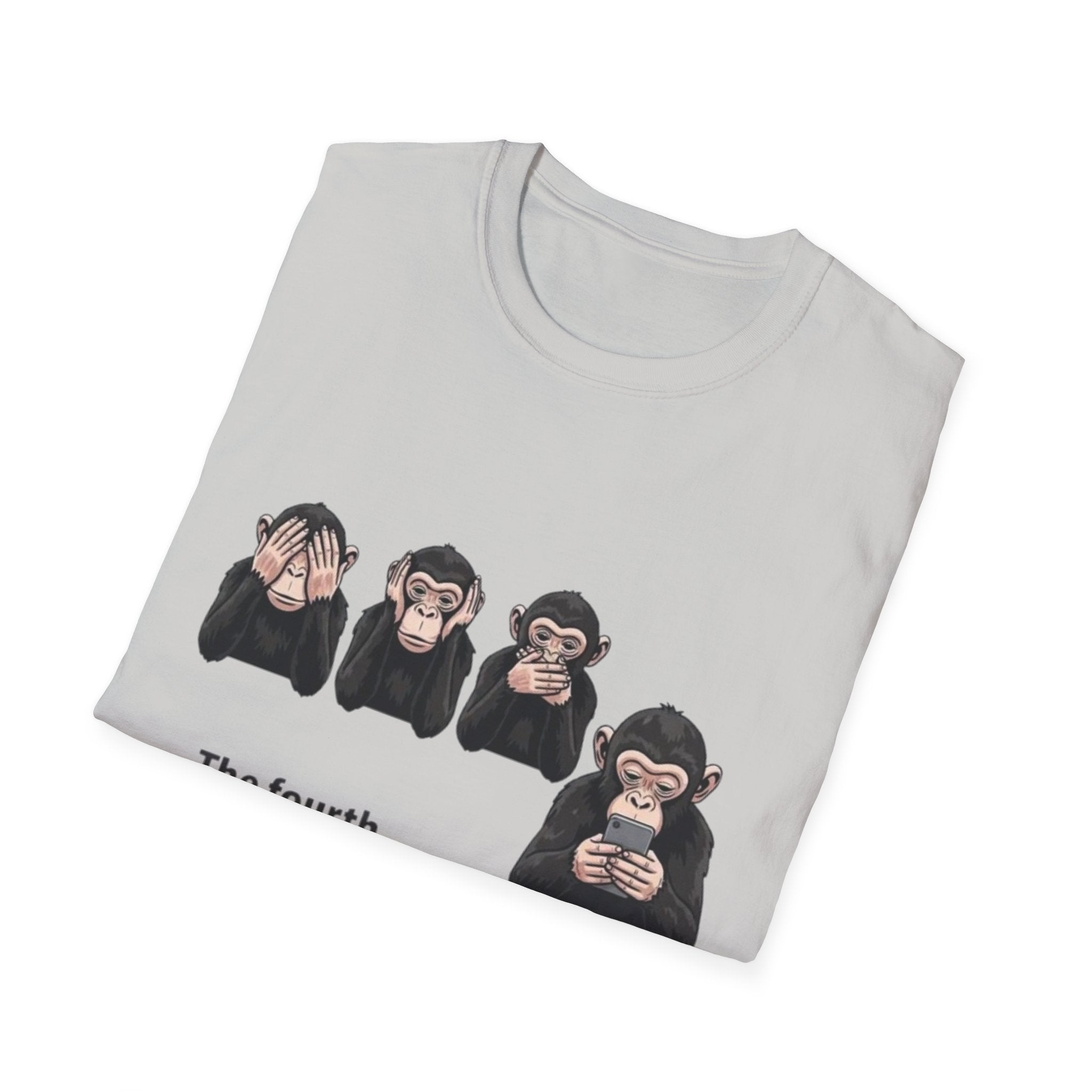 Four Monkeys Unisex Softstyle T-Shirt