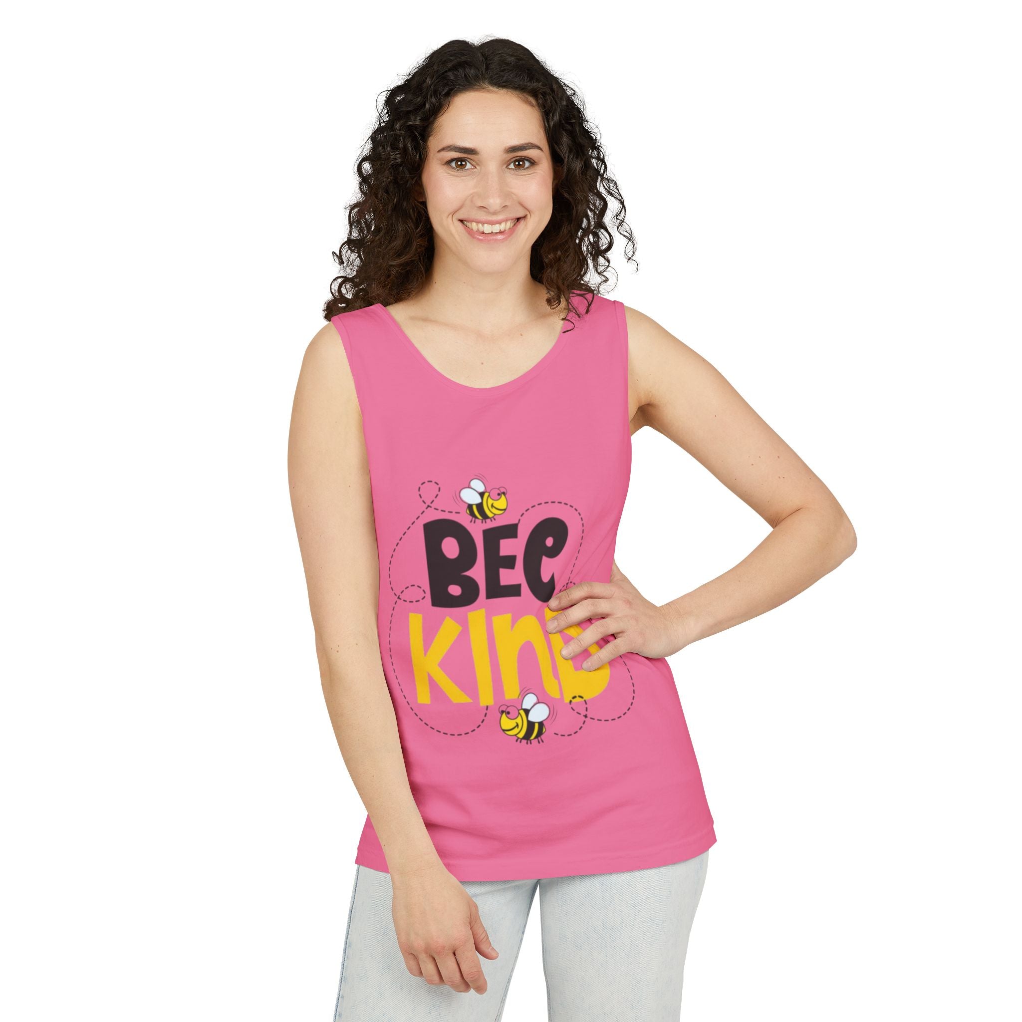 Bee Kind Unisex Garment-Dyed Tank Top