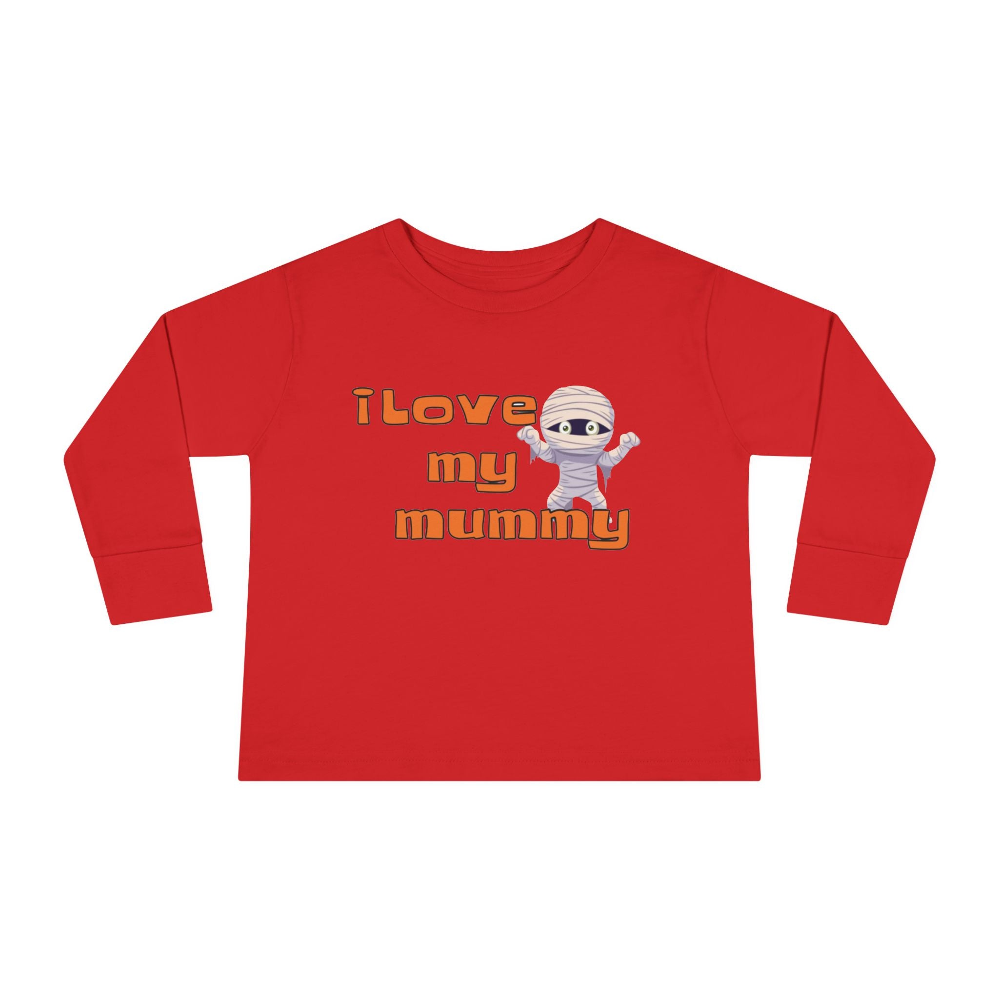 I Love My Mummy Toddler Long Sleeve T-Shirt