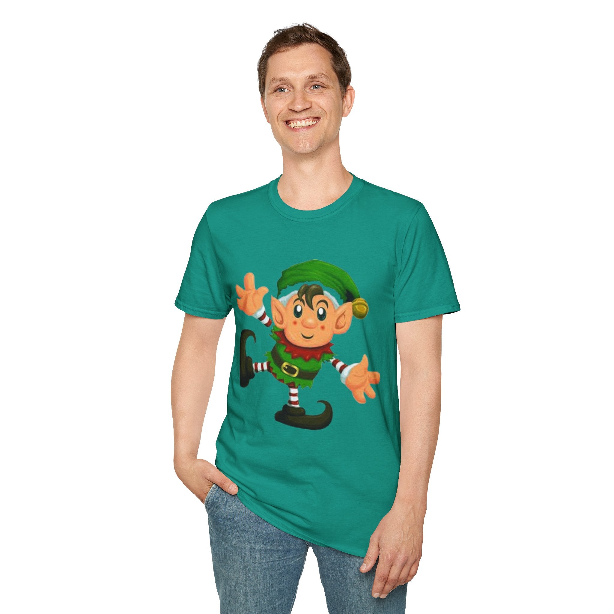 Christmas Elf Unisex Softstyle T-Shirt