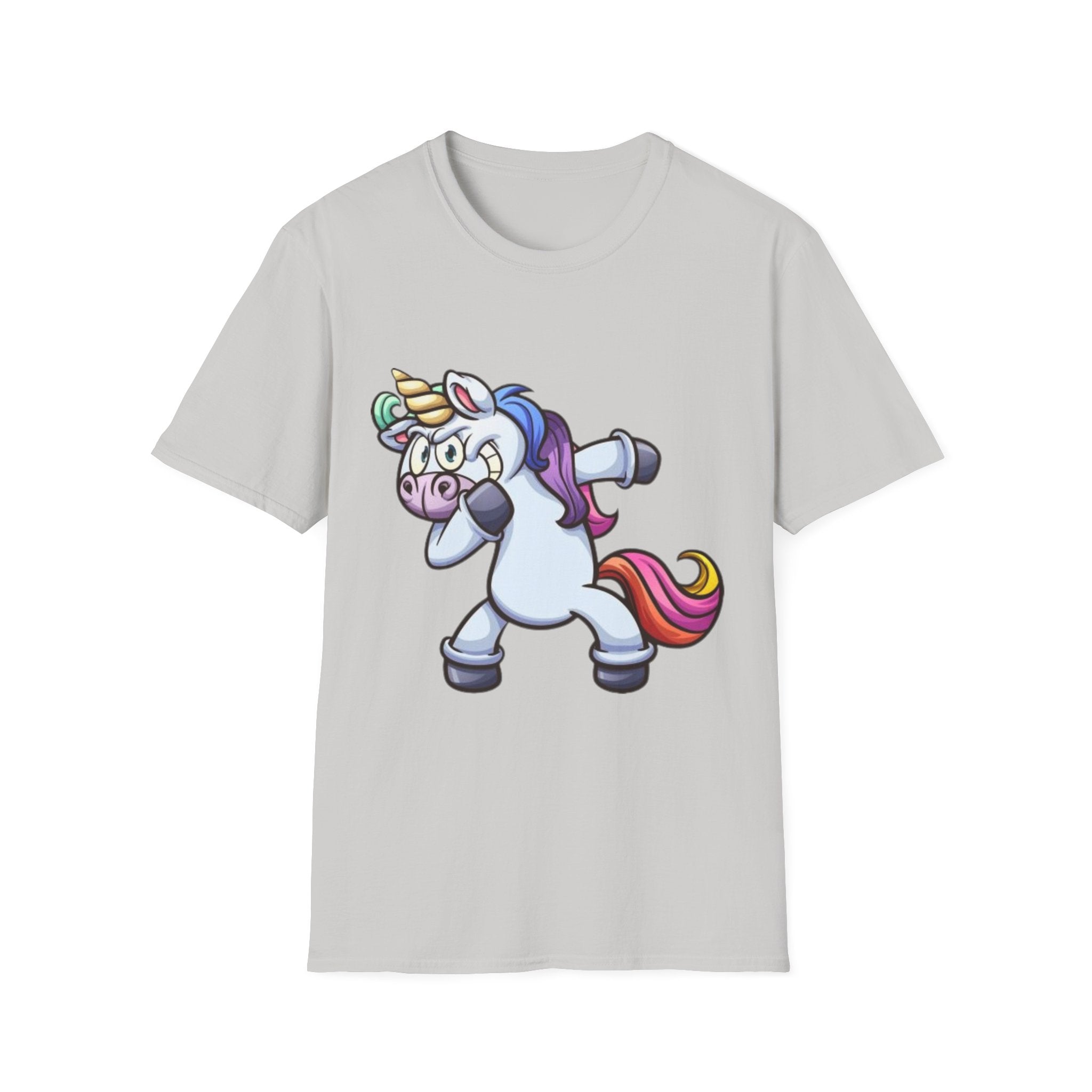 Dabbing Unicorn Unisex Softstyle T-shirt