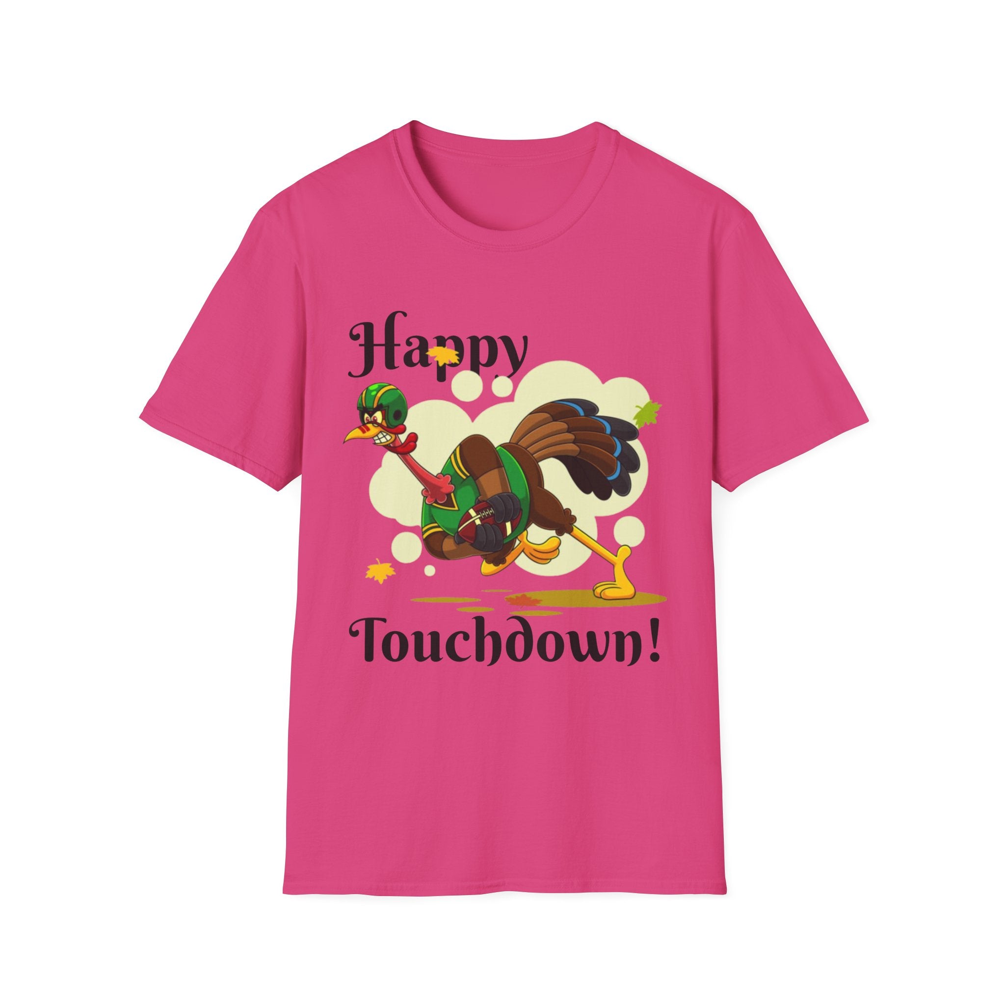 Happy Touchdown Unisex Softstyle T-Shirt