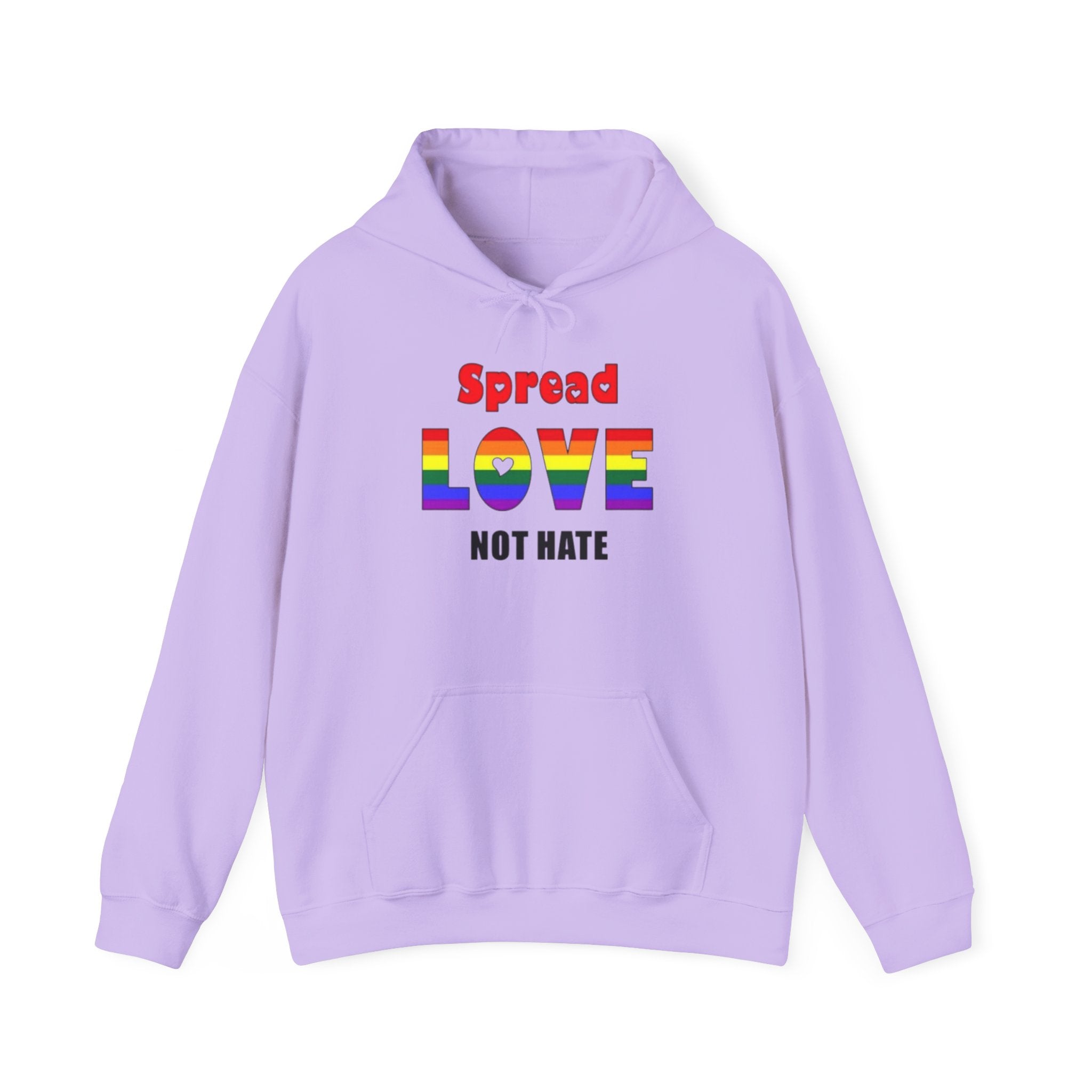 Spread Love Not Hate Unisex Hoodie