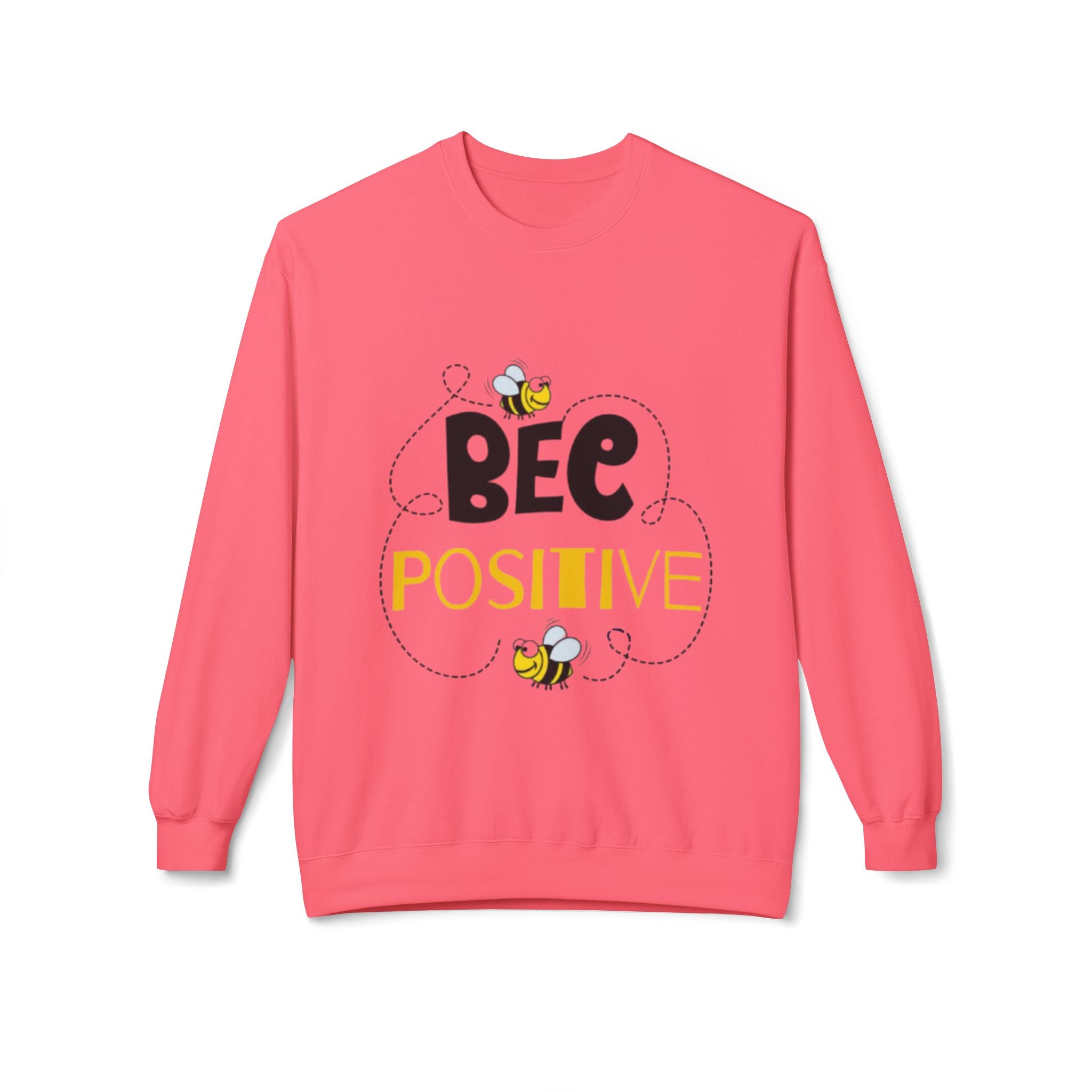 Bee Positive Midweight Softstyle Crewneck Sweatshirt