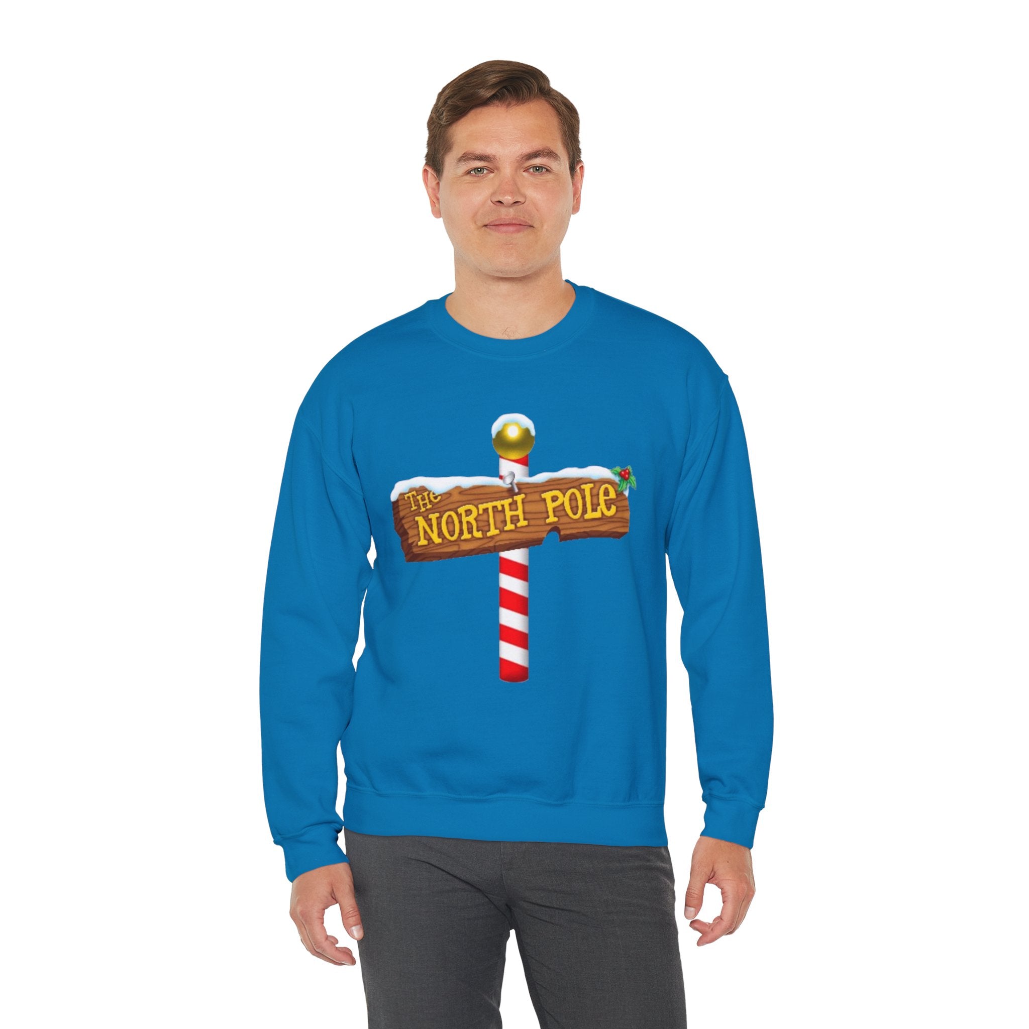 North Pole Unisex Heavy Blend™ Crewneck Sweatshirt