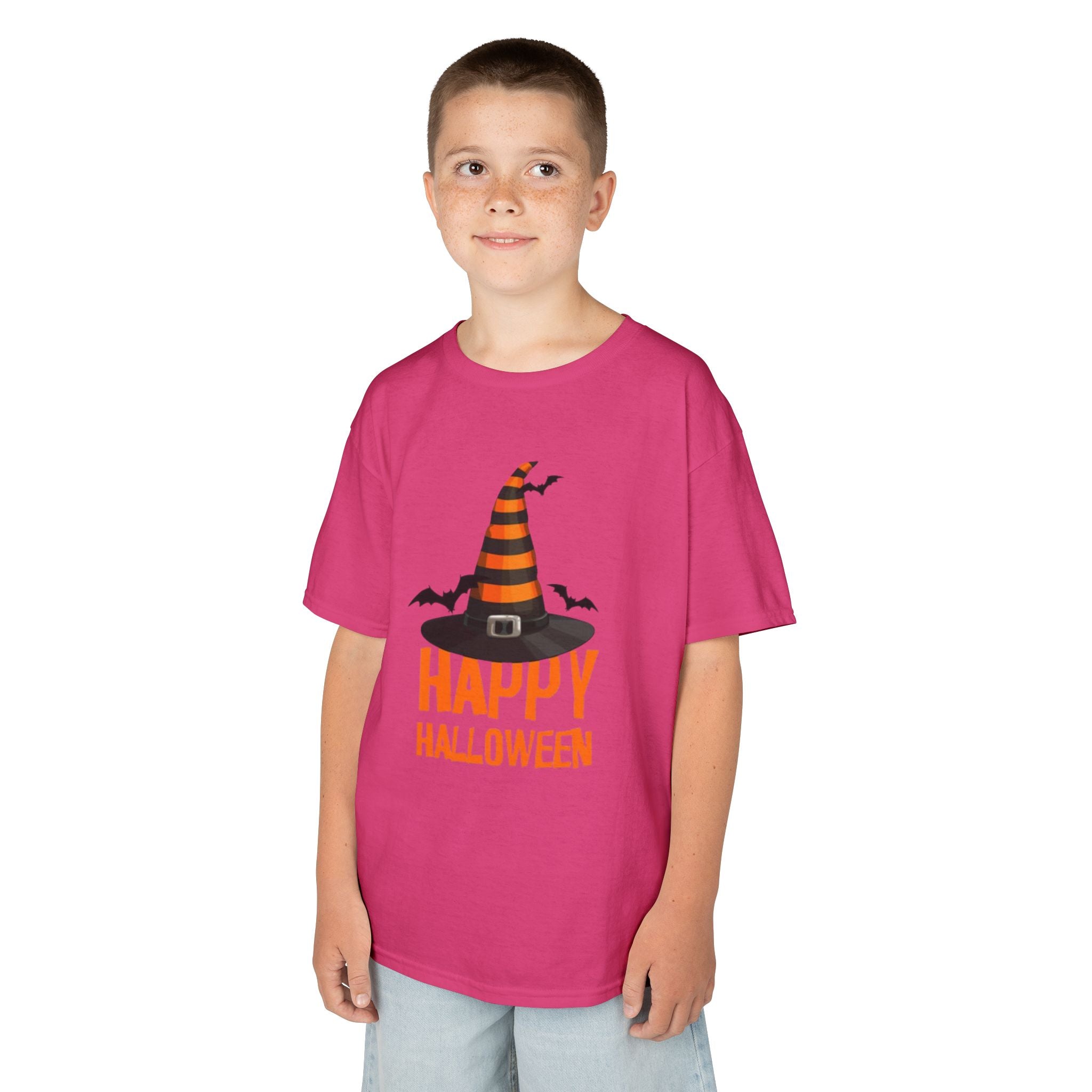 Happy Halloween Kids Heavy Cotton T-Shirt