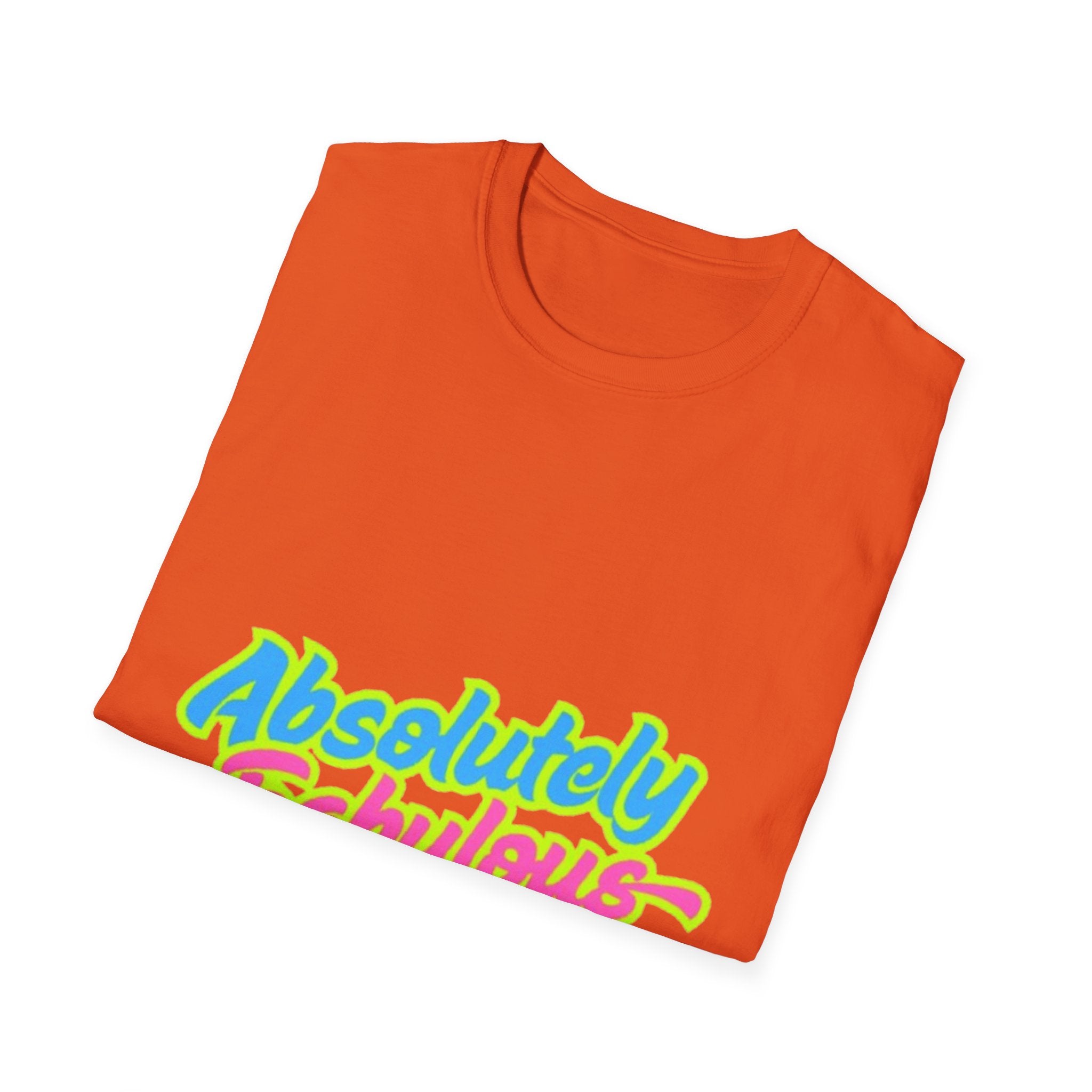 Absolutely Fabulous Teal/Pink Unisex Softstyle T-Shirt
