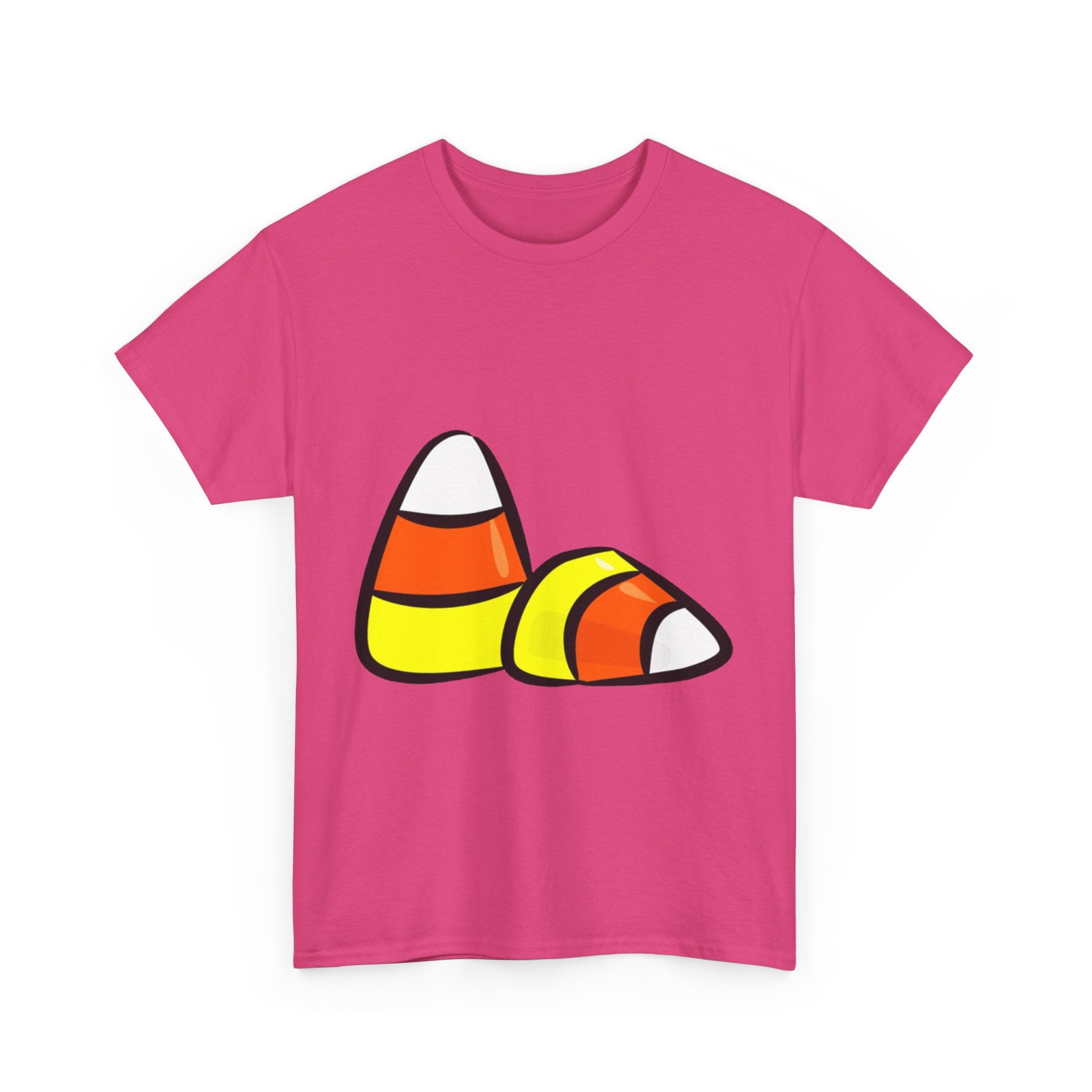 Halloween Candy Corn Unisex Heavy Cotton T-Shirt