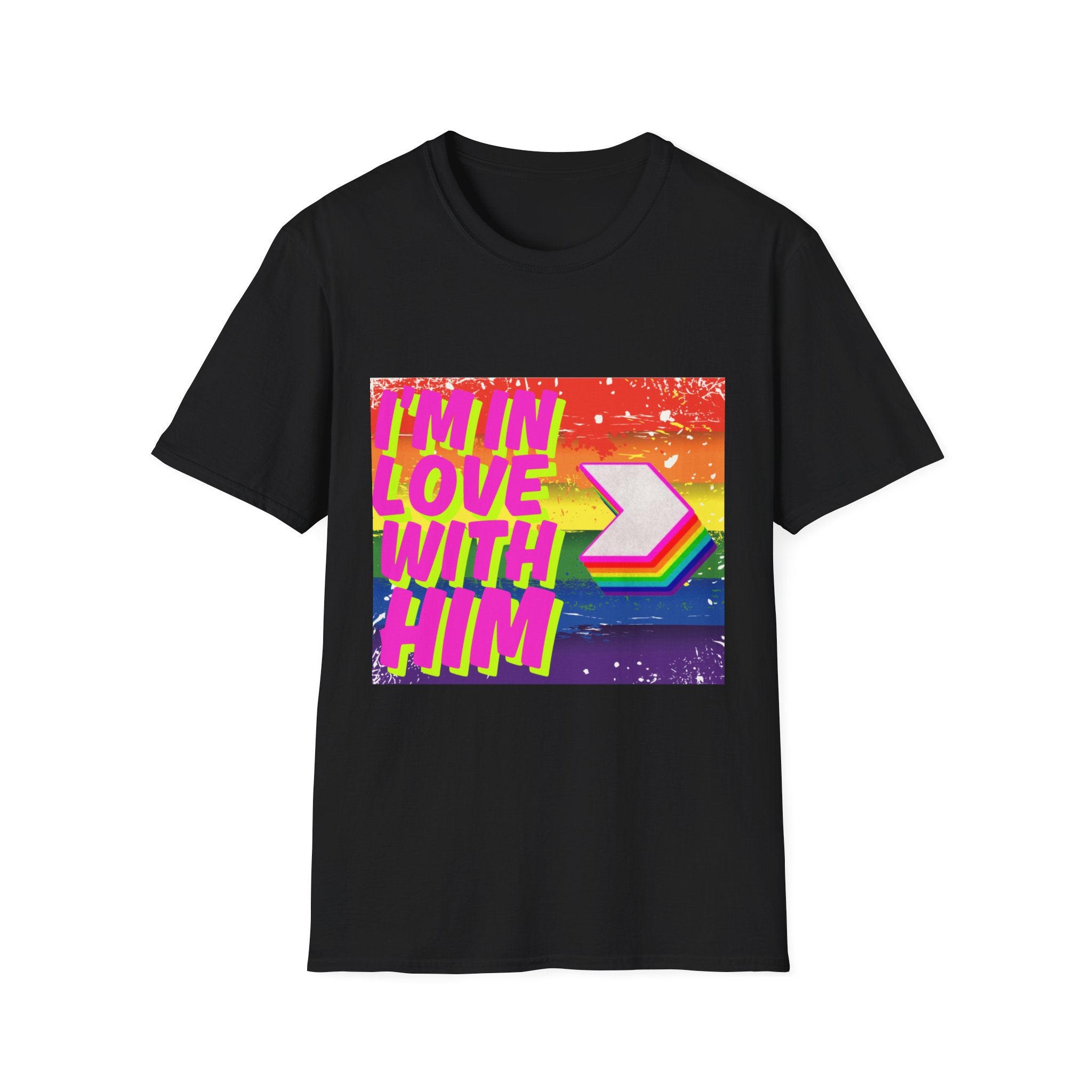 I'm In Love With Him Unisex Softstyle T-Shirt