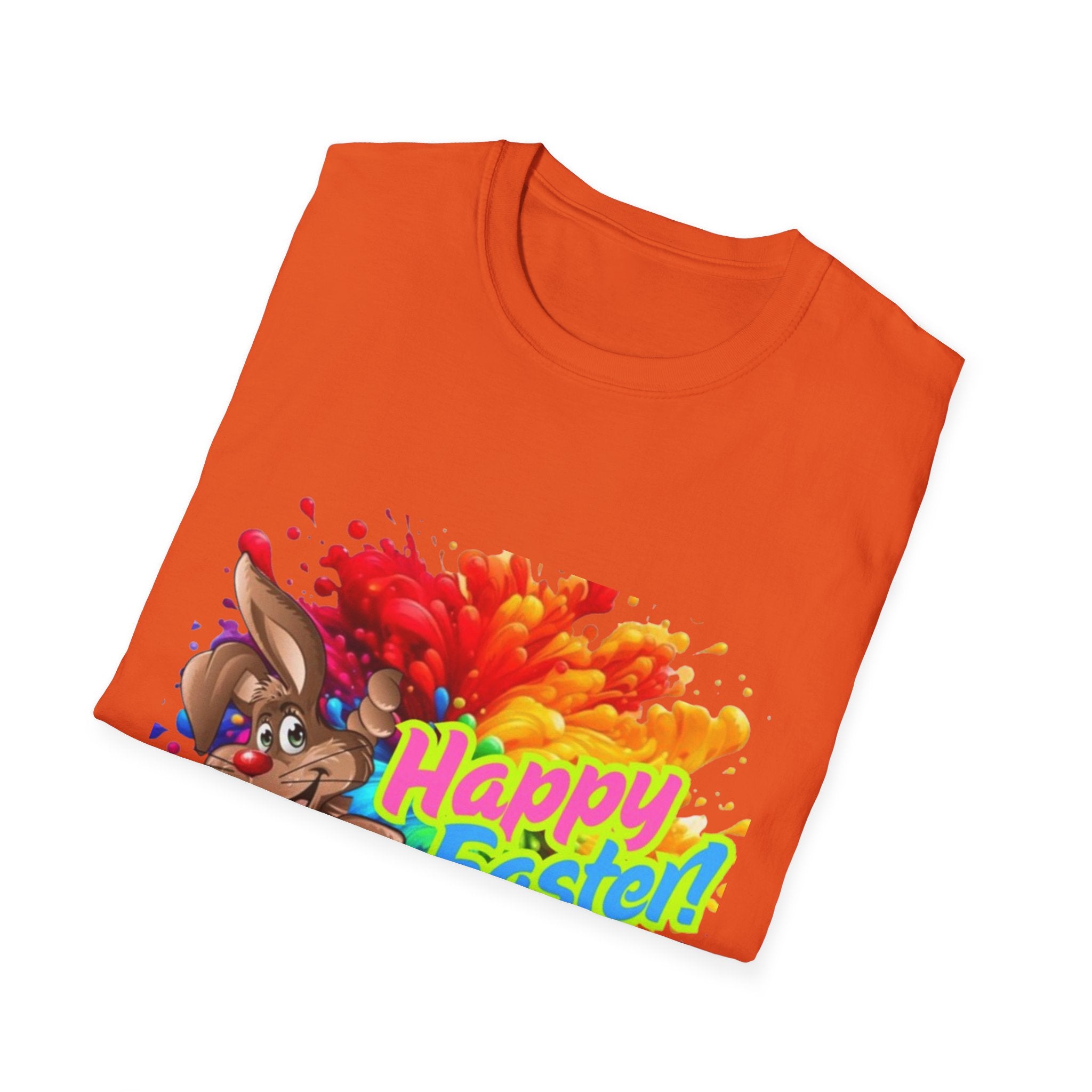 Happy Easter Bunny Unisex Softstyle T-Shirt