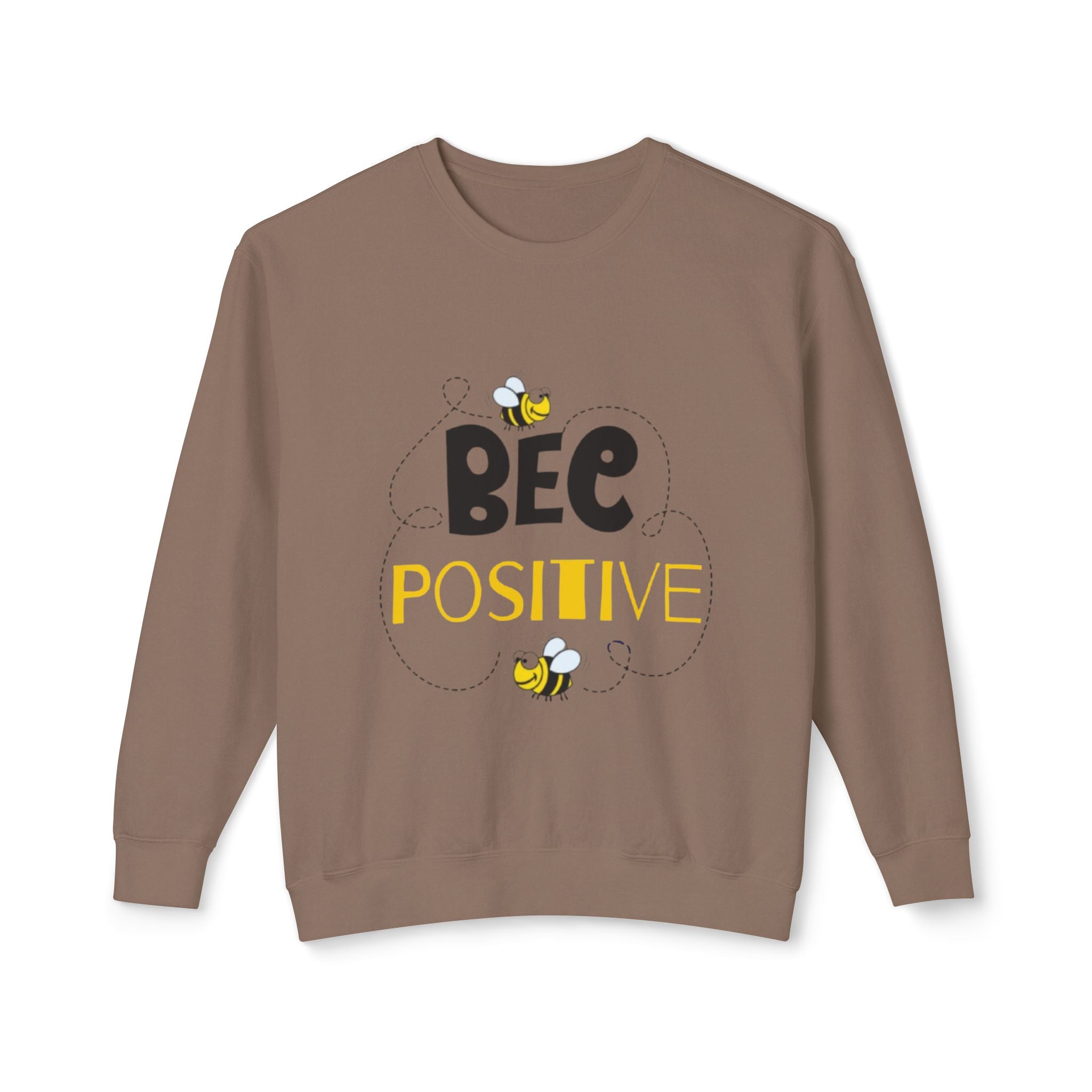 Bee Positive Unisex Lightweight Crewneck Sweatshirt