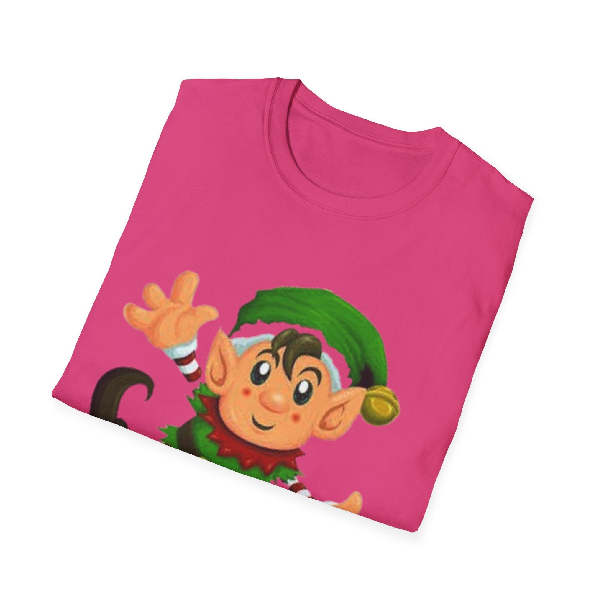 Christmas Elf Unisex Softstyle T-Shirt