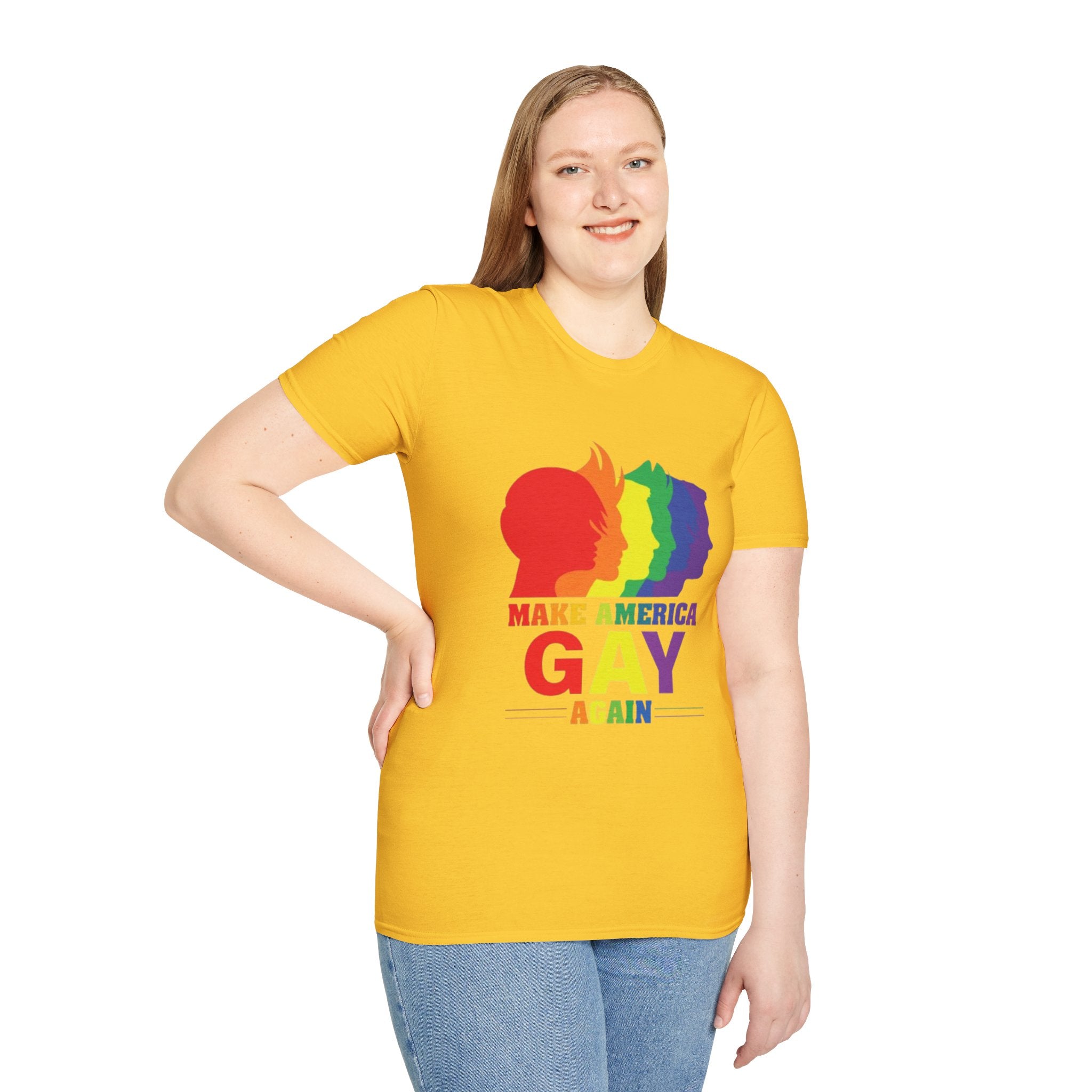 Make America Gay Again Unisex Softstyle T-Shirt