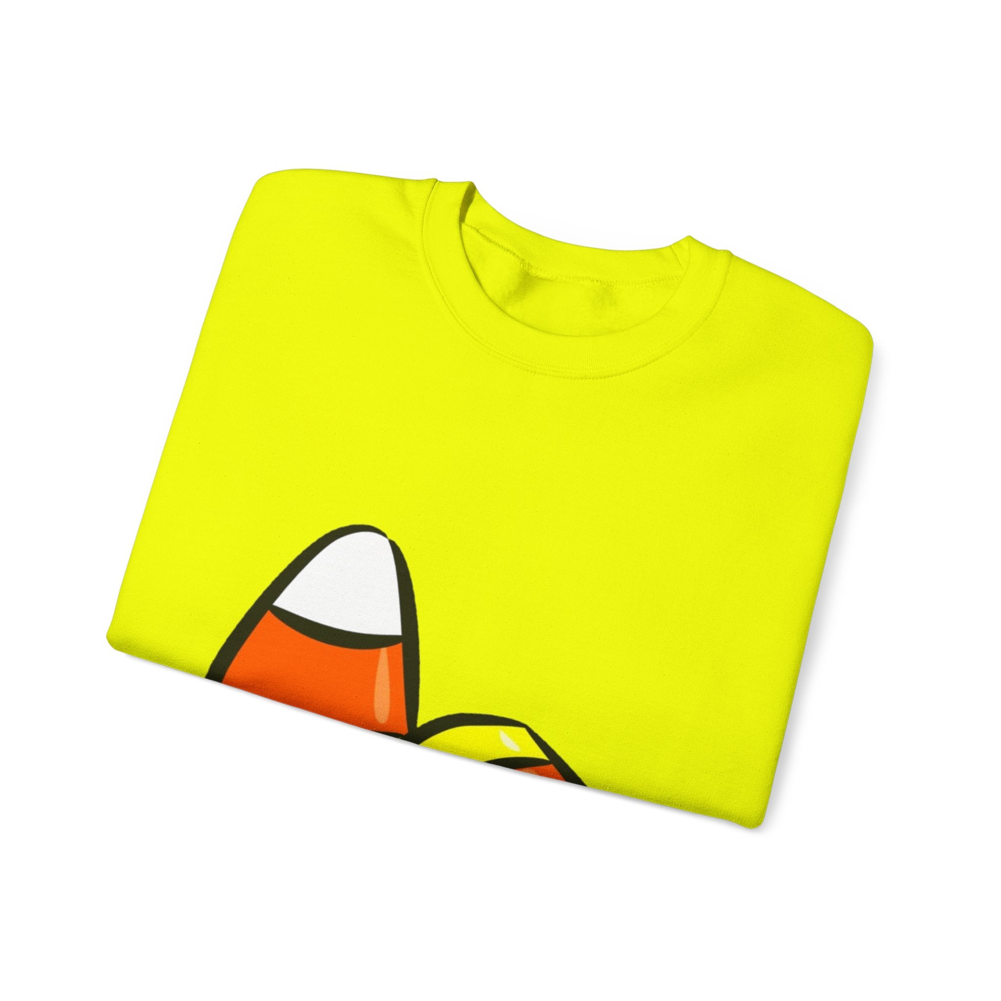 Halloween Candy Corn Unisex Heavy Blend™ Crewneck Sweatshirt