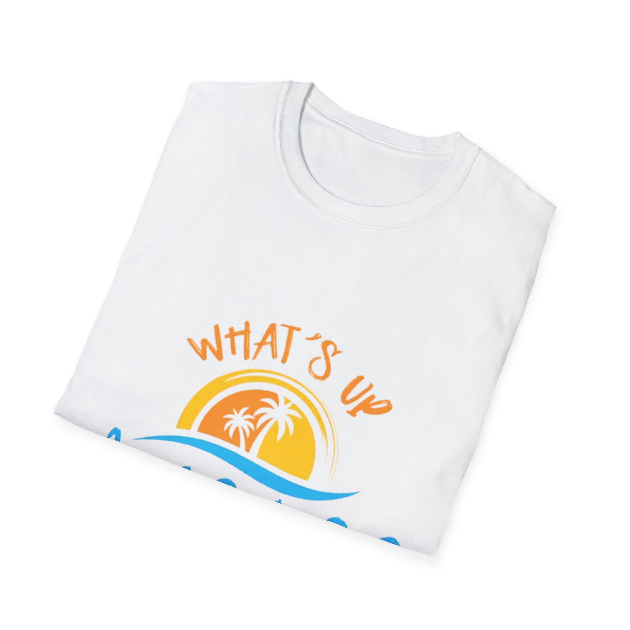What's Up Beaches? Unisex Softstyle T-Shirt