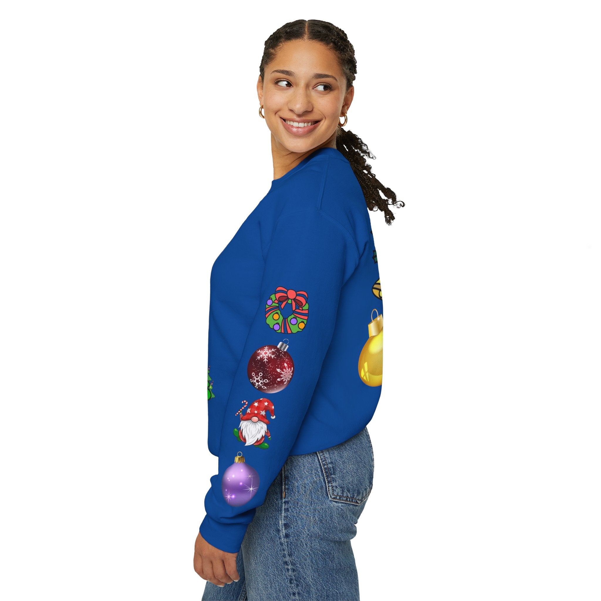 Festive Not-So-Ugly Christmas Unisex Heavy Blend™ Crewneck Sweatshirt