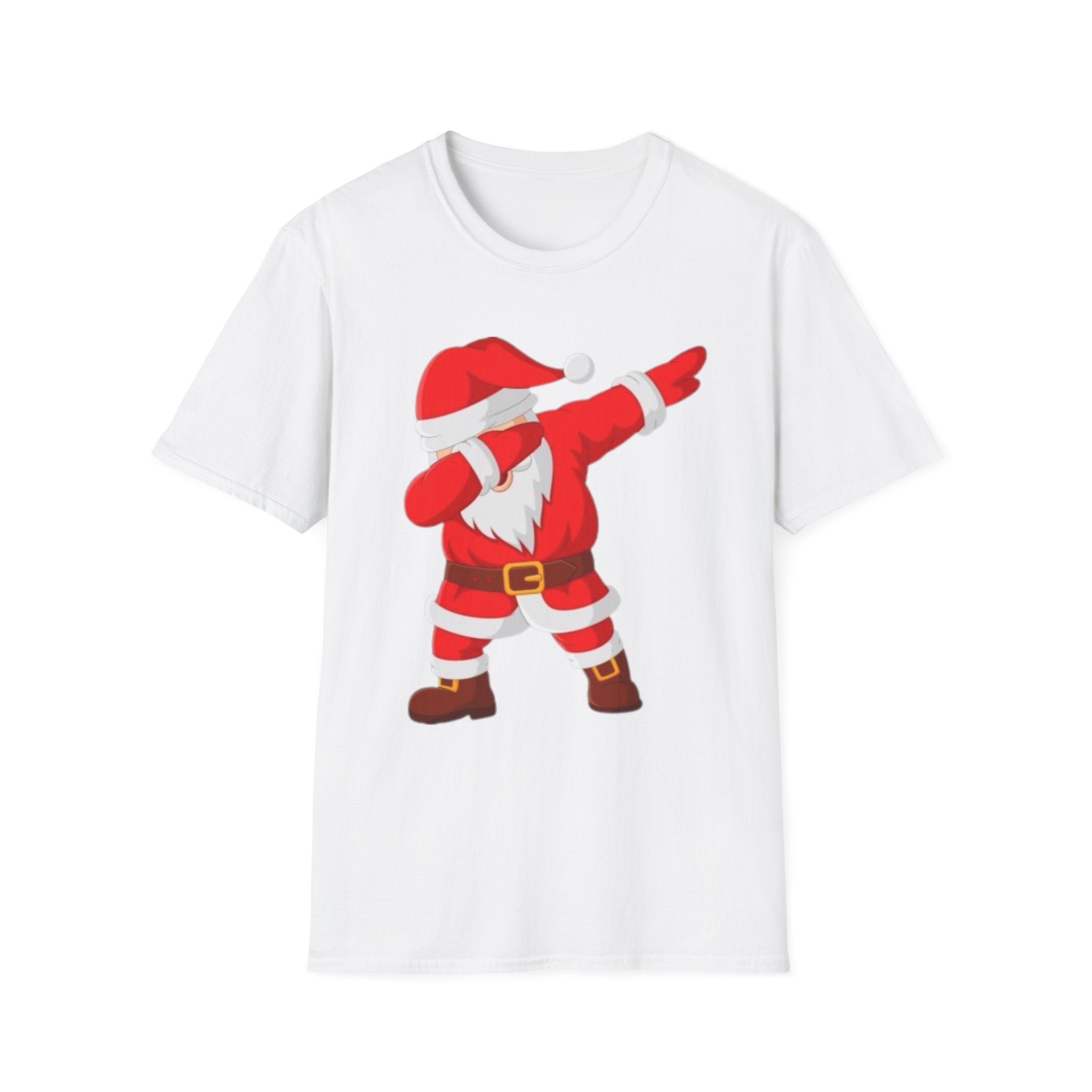 Dabbing Santa Unisex Softstyle T-Shirt