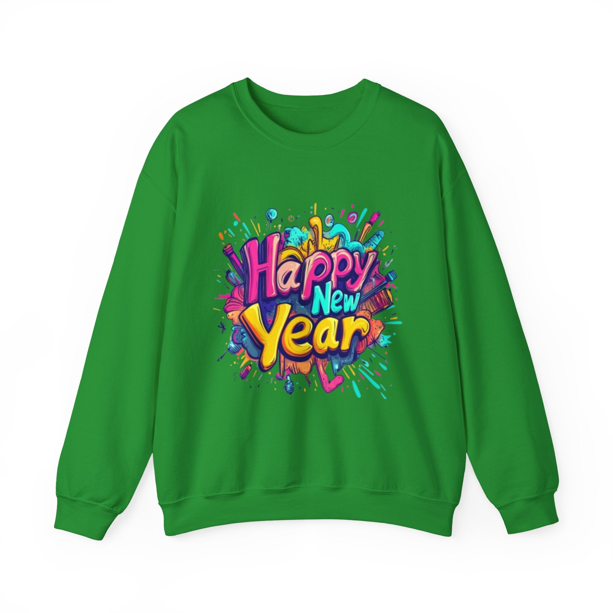 2026 Happy New Year DOUBLE SIDED Unisex Heavy Blend™ Crewneck Sweatshirt