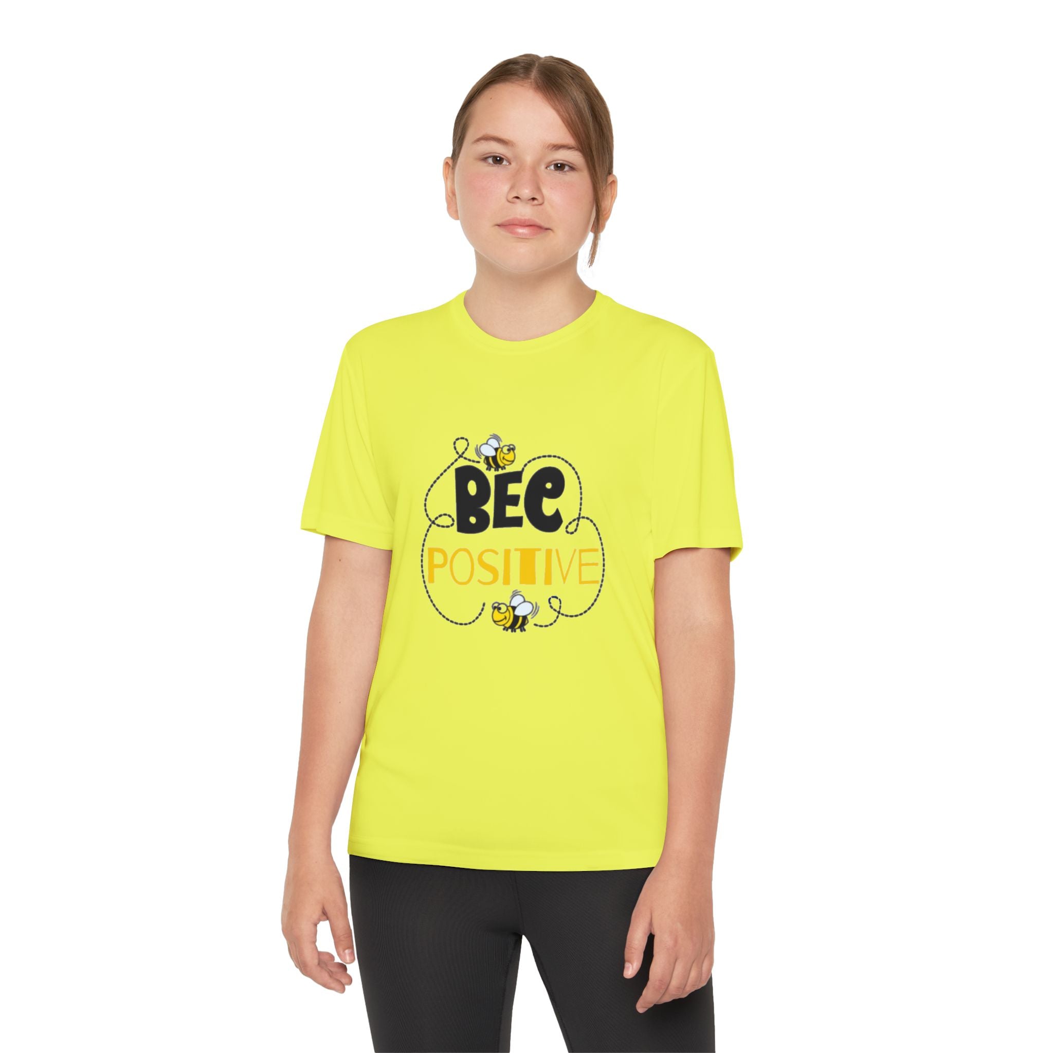 Bee Positive Youth Short Sleeve Competitor T-Shirt