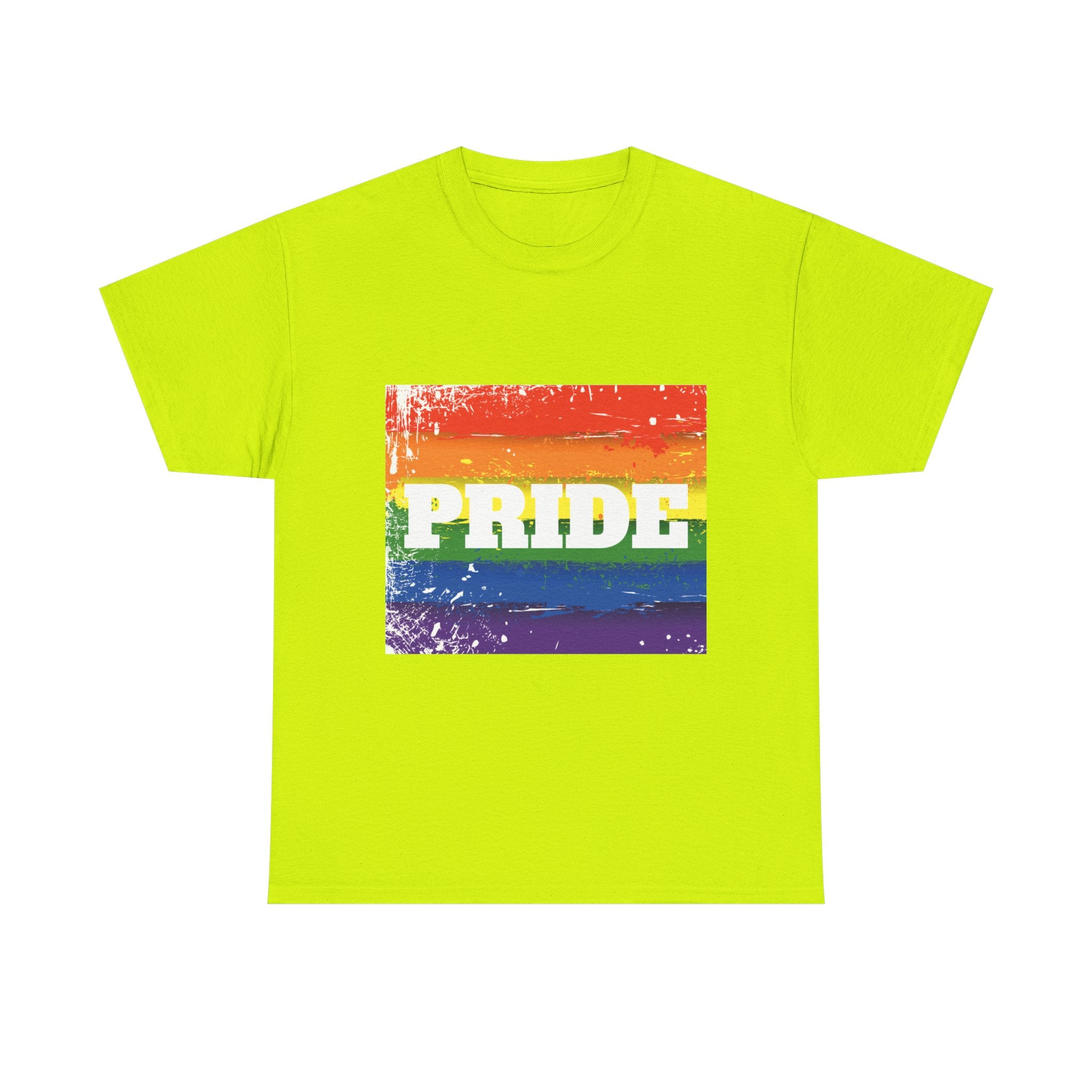 Pride Rainbow Unisex Heavy Cotton T-Shirt