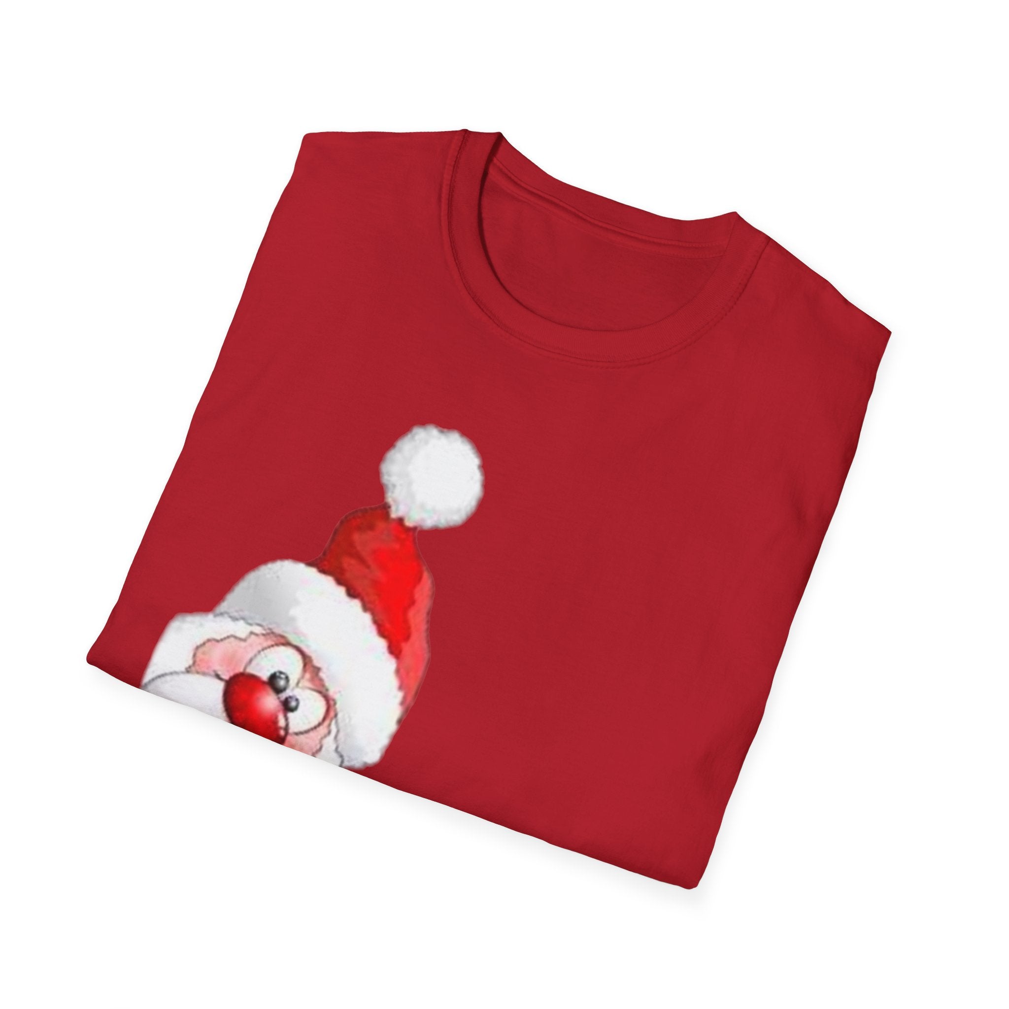 Festive Santa Unisex Softstyle T-Shirt