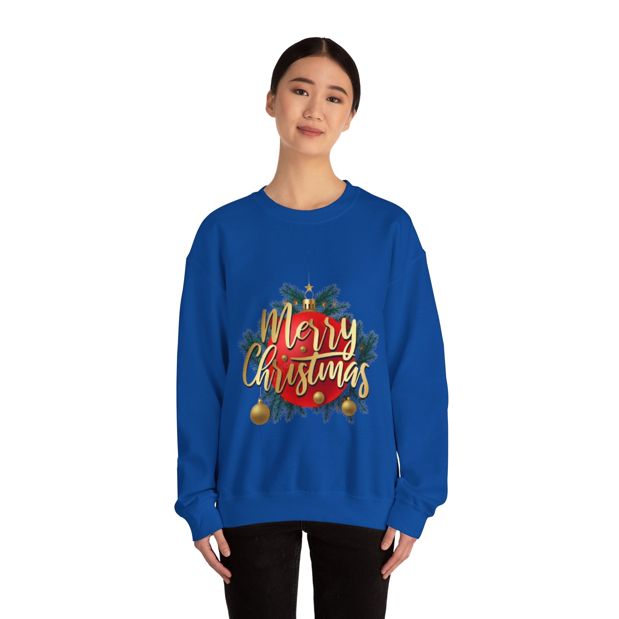 Merry Christmas Unisex Heavy Blend Crewneck Sweatshirt
