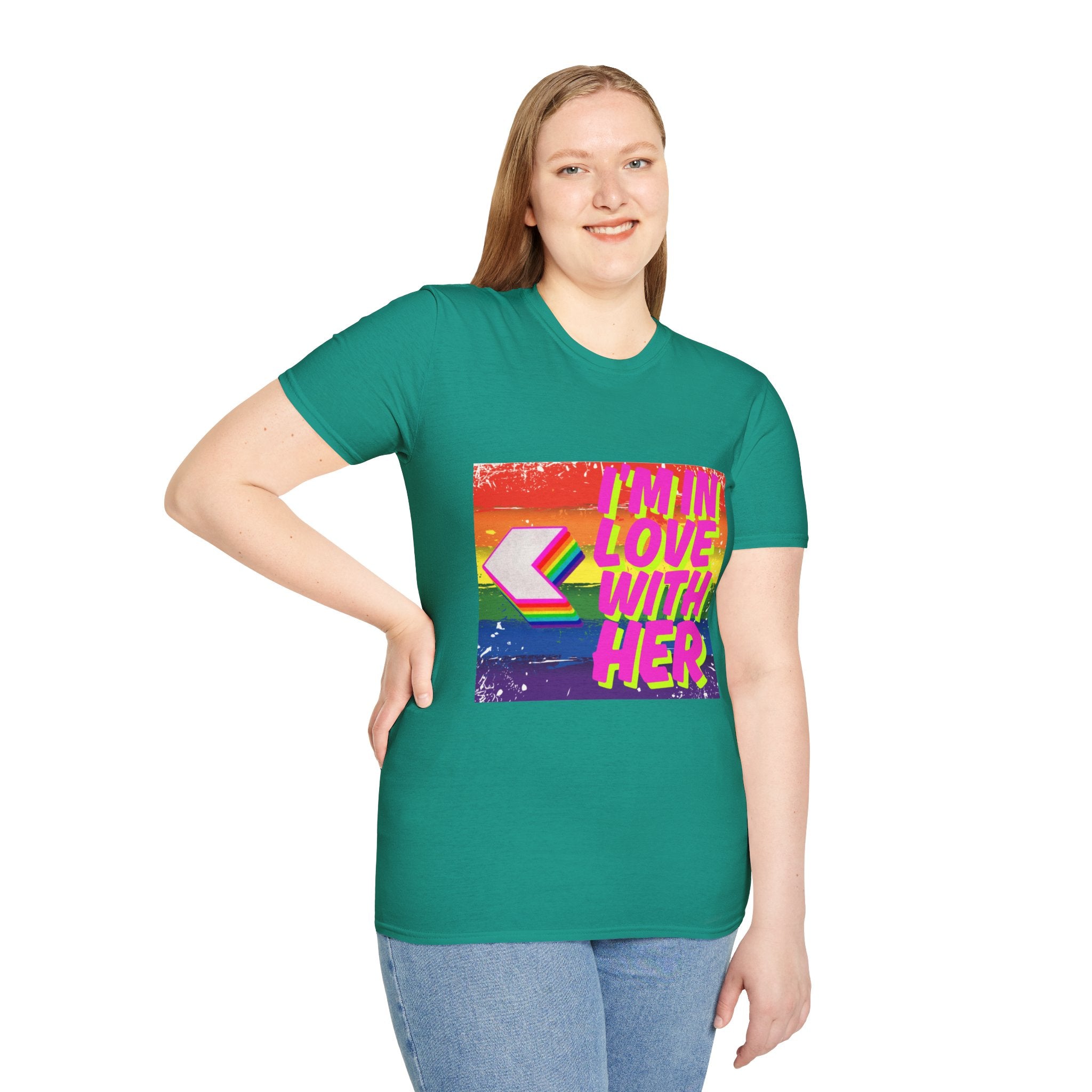 I'm in Love with Her Unisex Softstyle T-Shirt