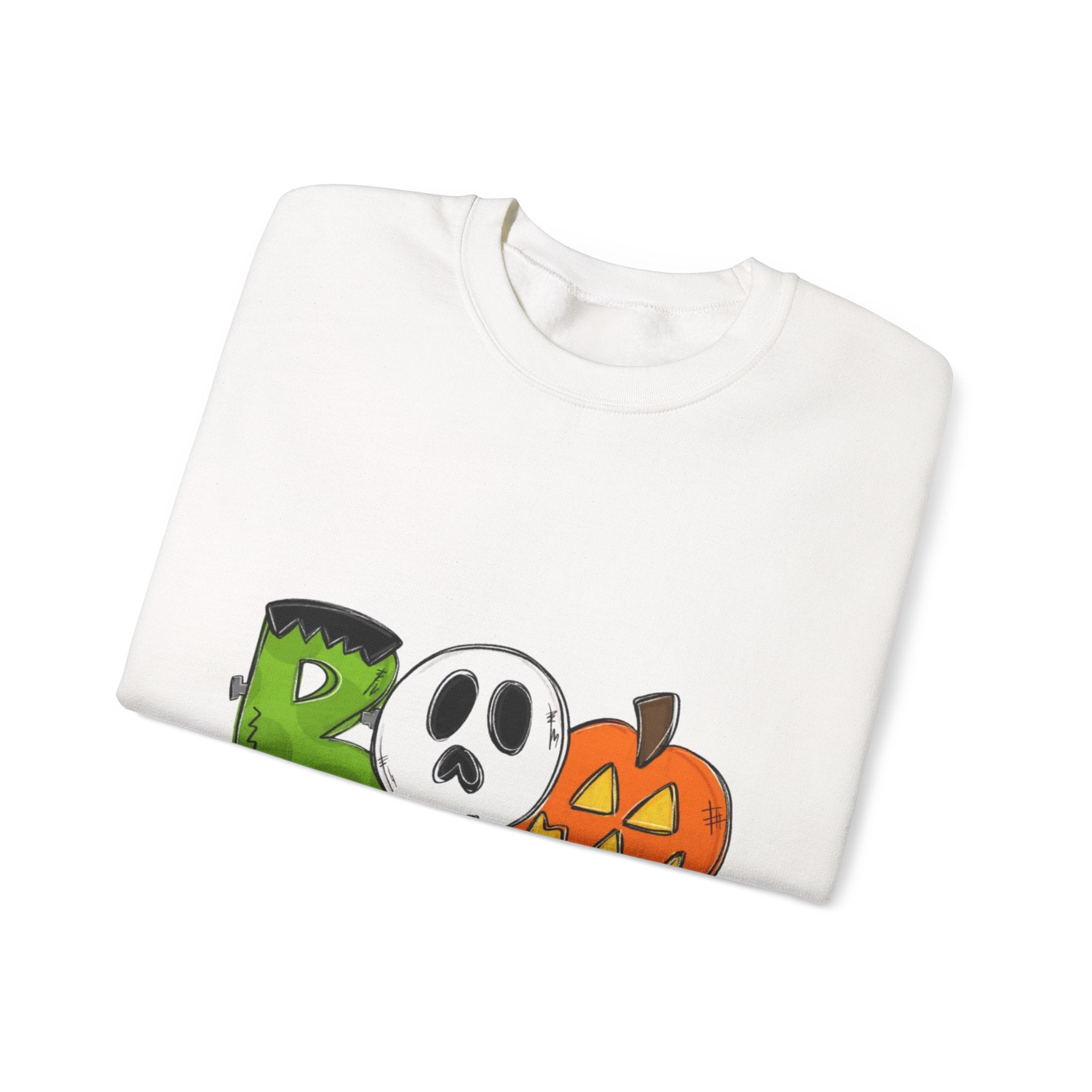 Halloween Boo Unisex Heavy Blend™ Crewneck Sweatshirt