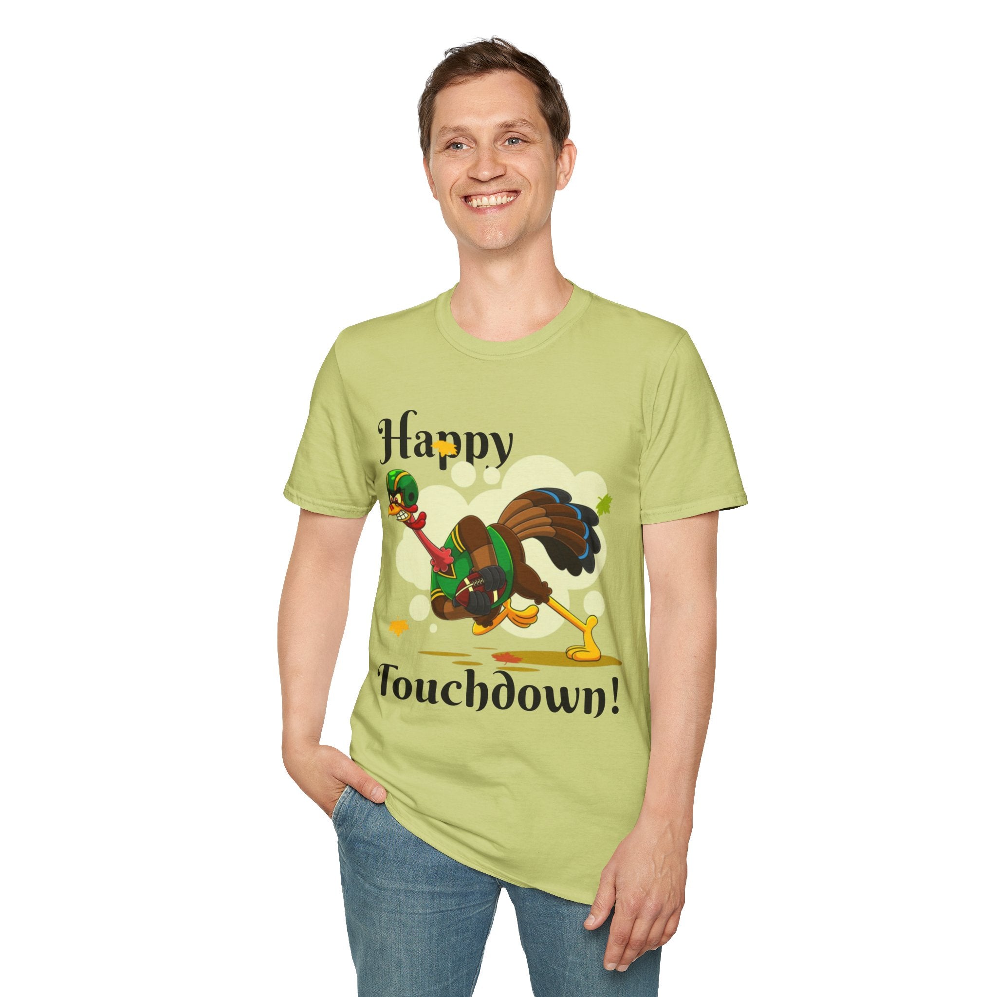 Happy Touchdown Unisex Softstyle T-Shirt