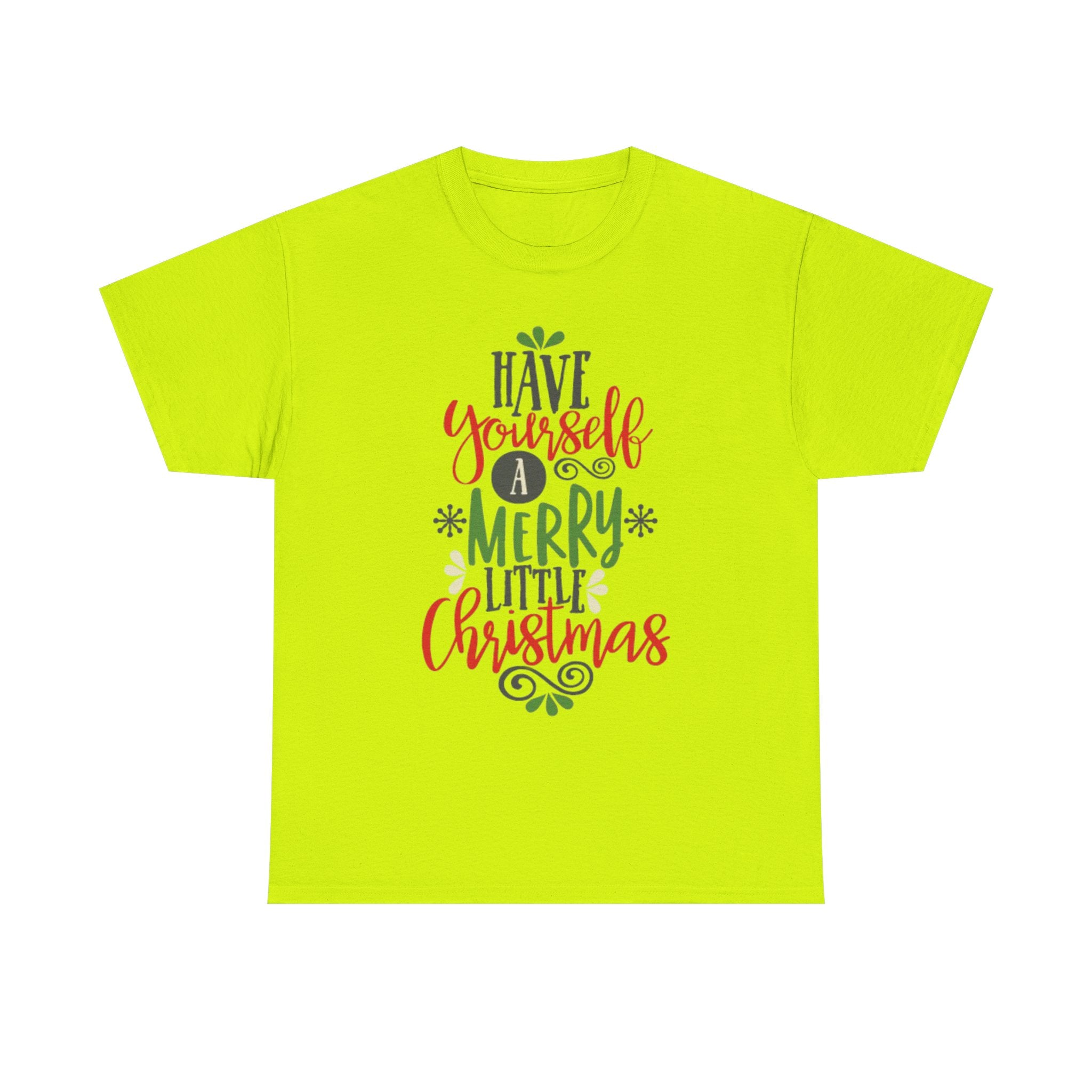 Have Yourself a Merry Little Christmas Unisex Heavy Cotton T-Shirt