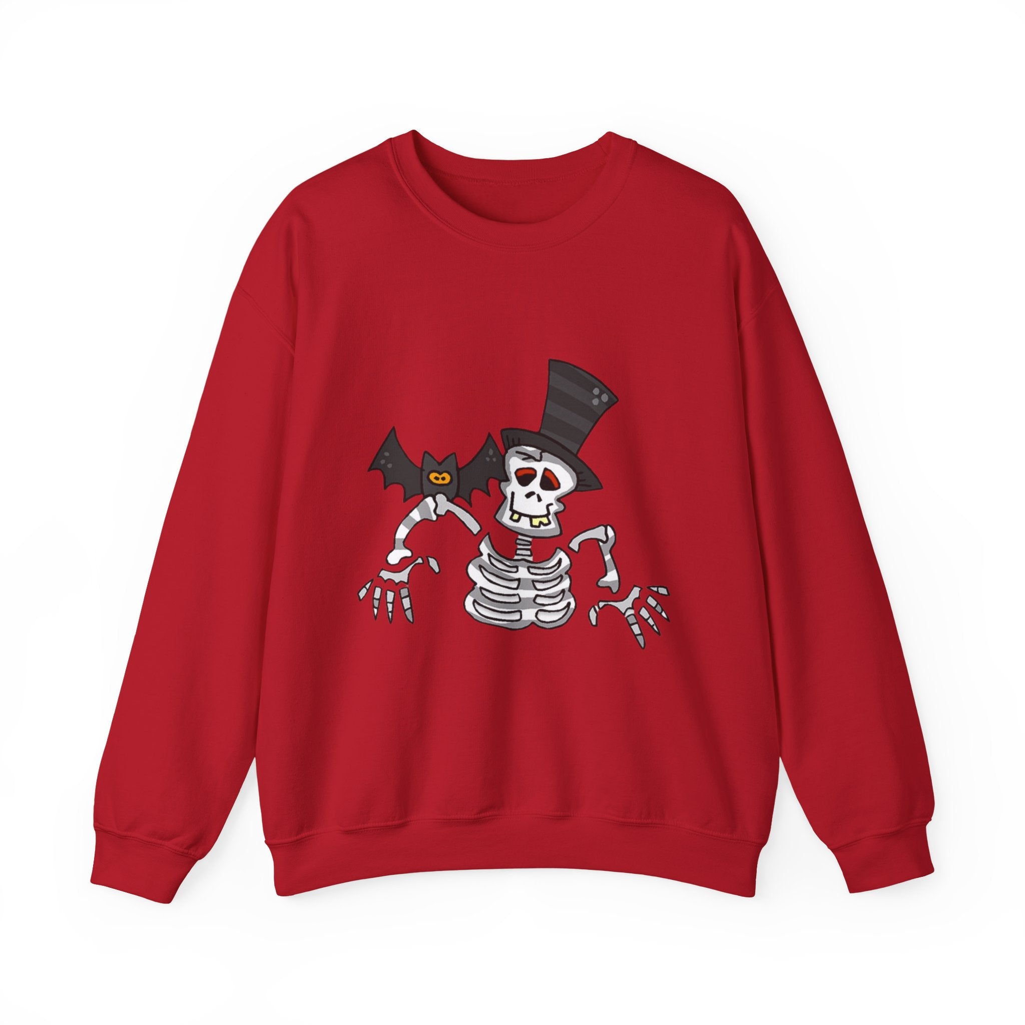 Halloween Skeleton Unisex Crewneck Sweatshirt