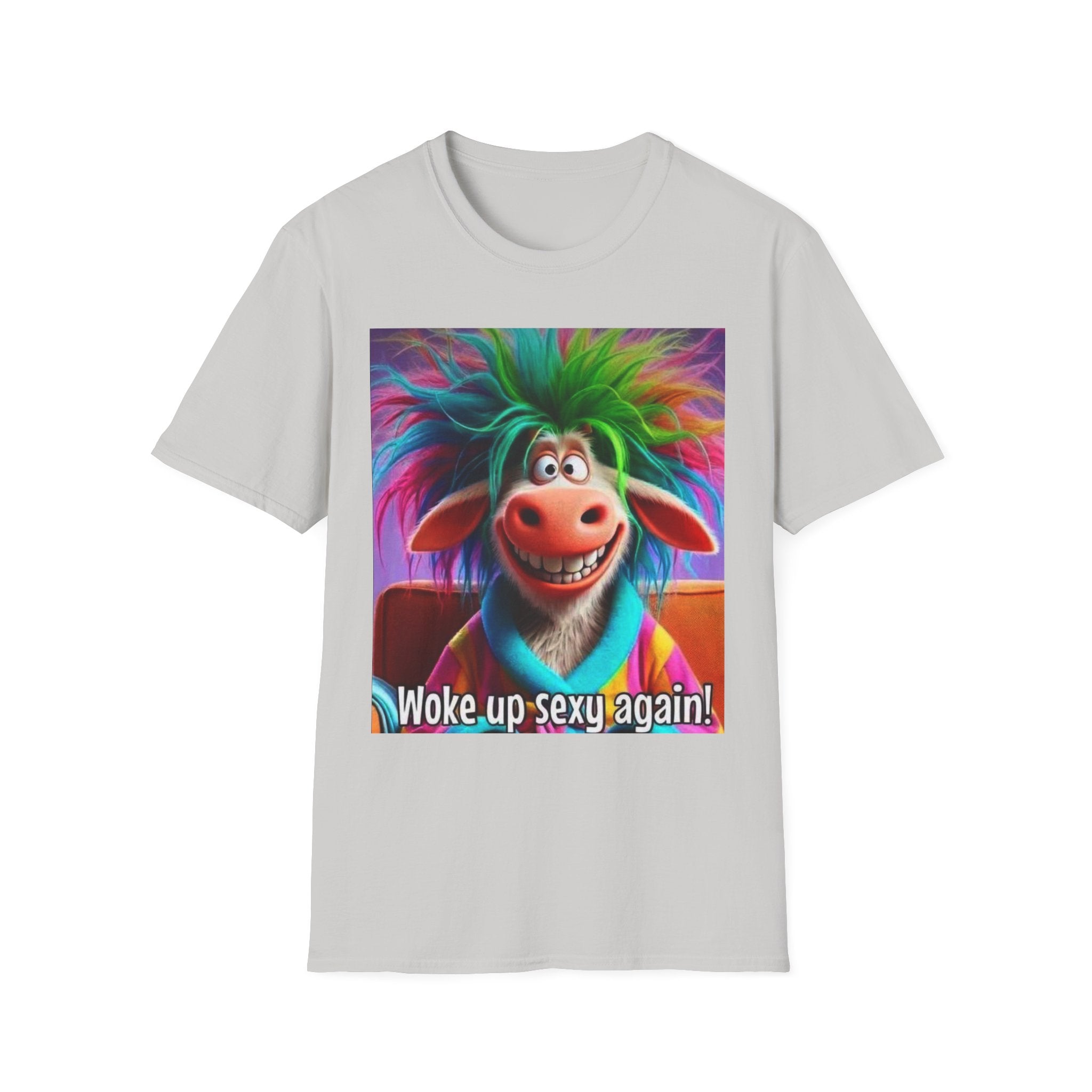 Woke Up Sexy Again Unisex Softstyle T-Shirt